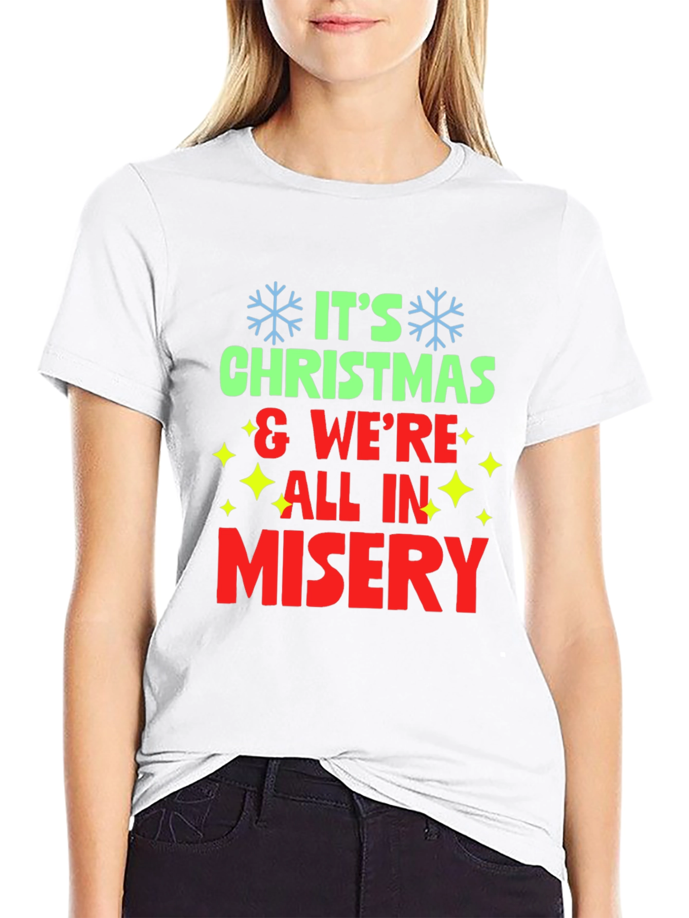 Christmas Misery Graphic Tee