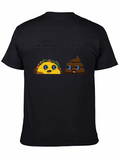 Taco Poop Funny Black T-Shirt
