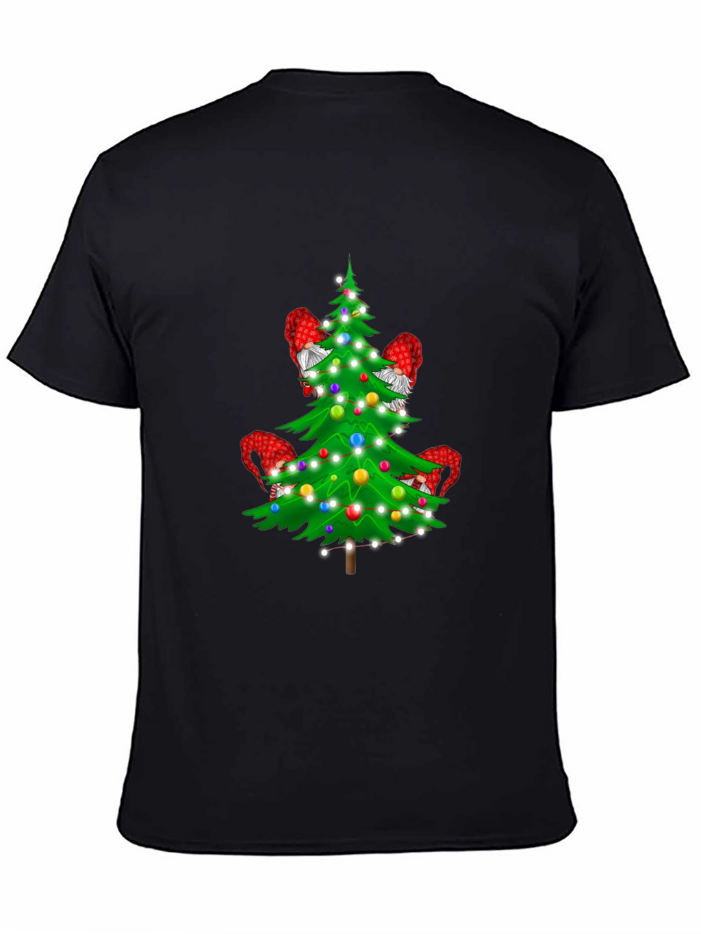 Gnome Christmas Tree T-Shirt - Holiday Apparel
