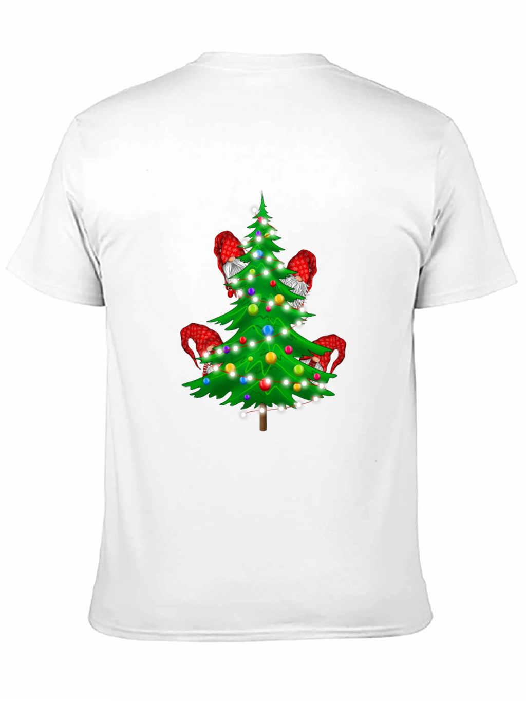 Gnome Christmas Tree T-Shirt - Holiday Apparel