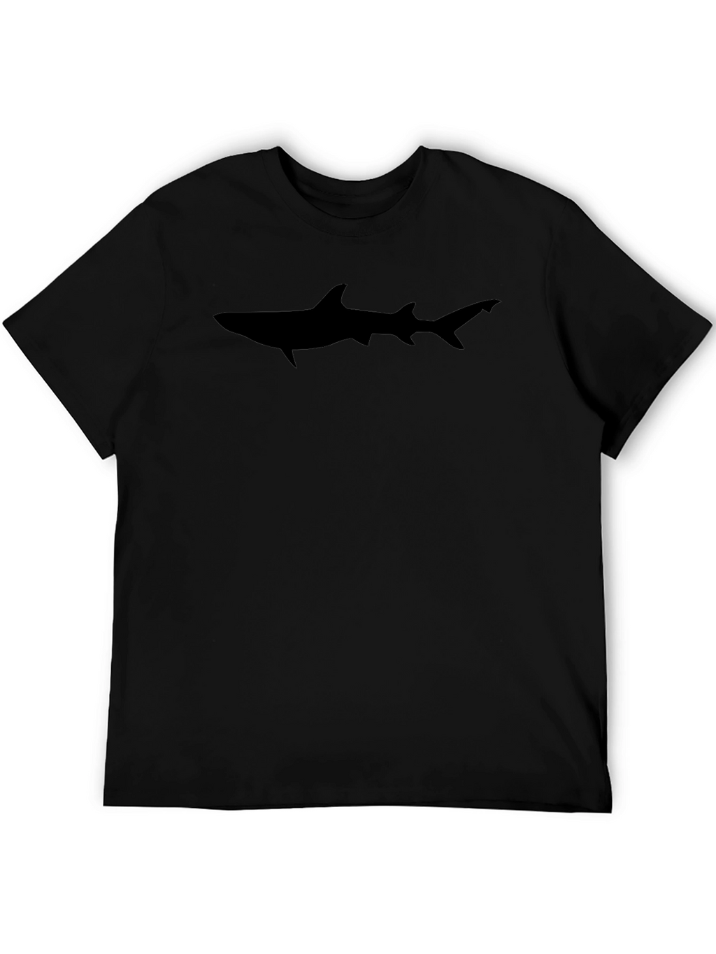 Black Shark Graphic Tee - Cool Casual Style