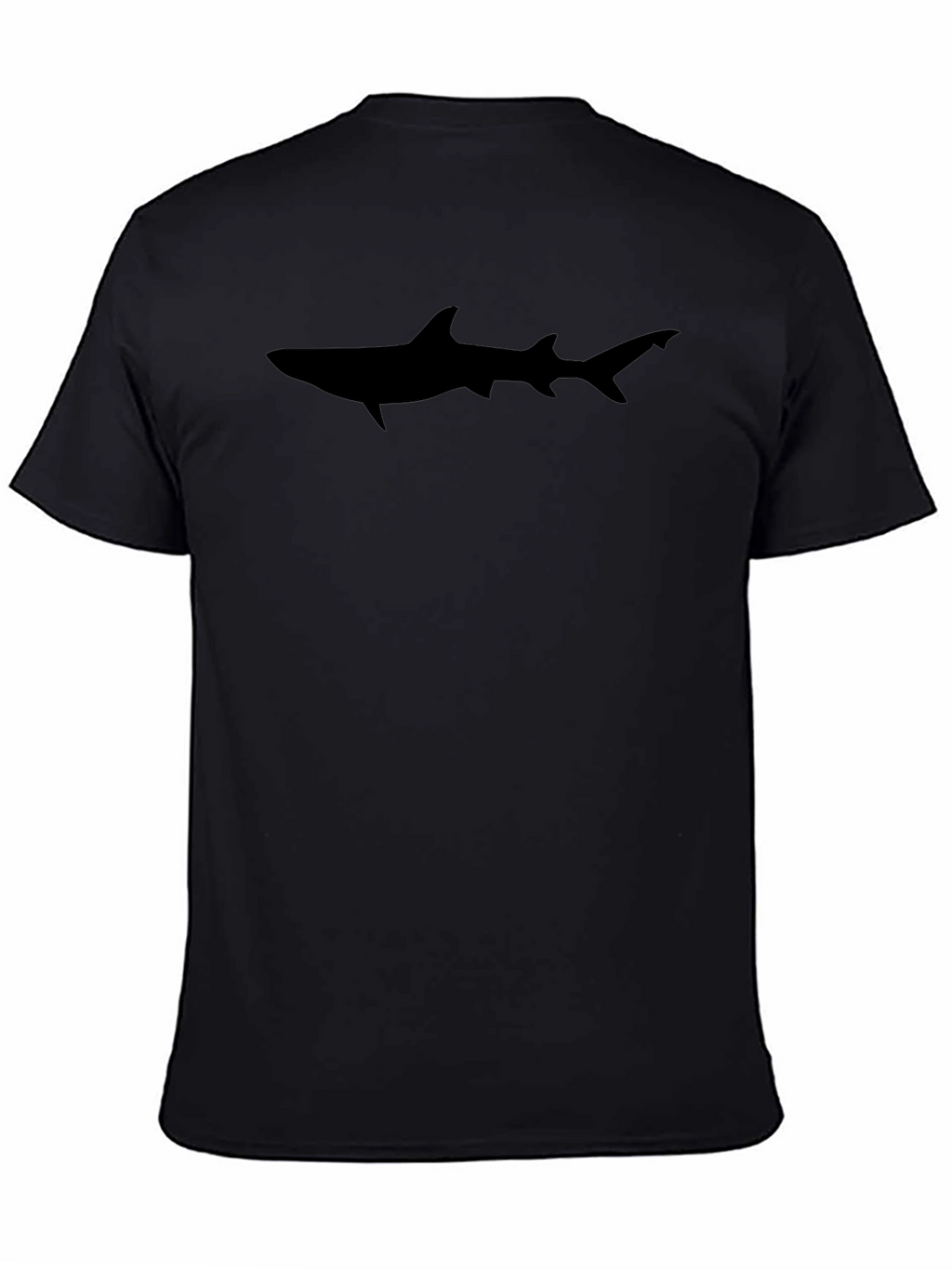 Black Shark Graphic Tee - Cool Casual Style