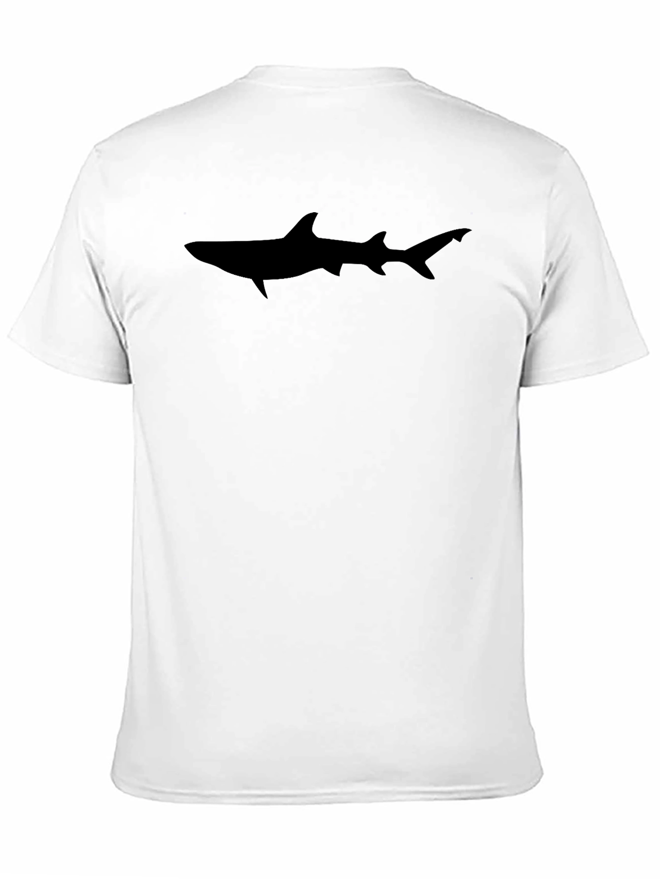Black Shark Graphic Tee - Cool Casual Style