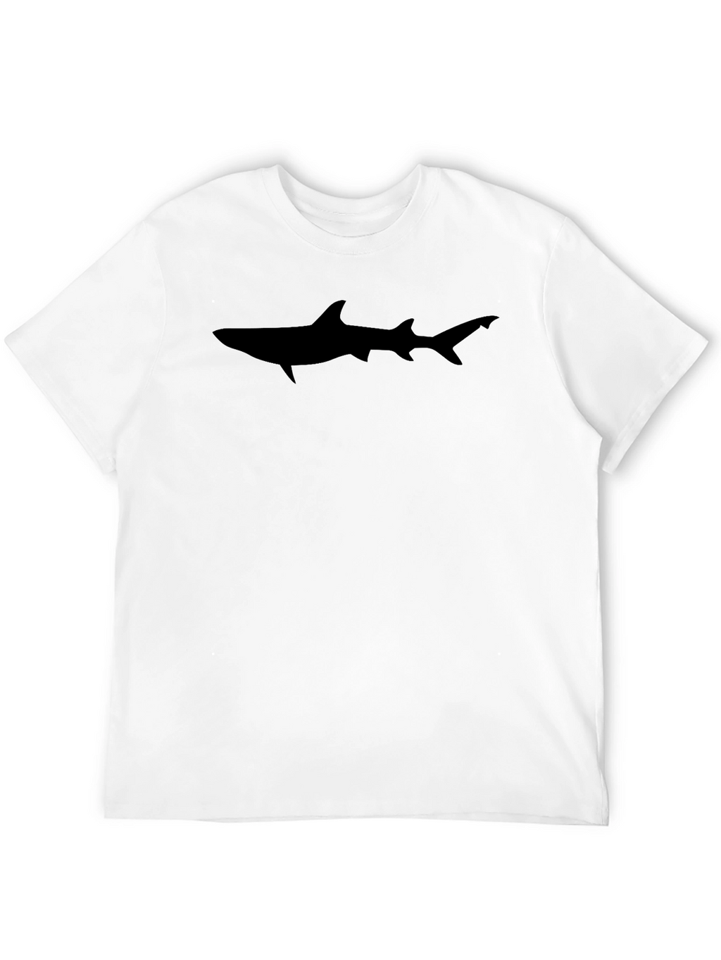 Black Shark Graphic Tee - Cool Casual Style