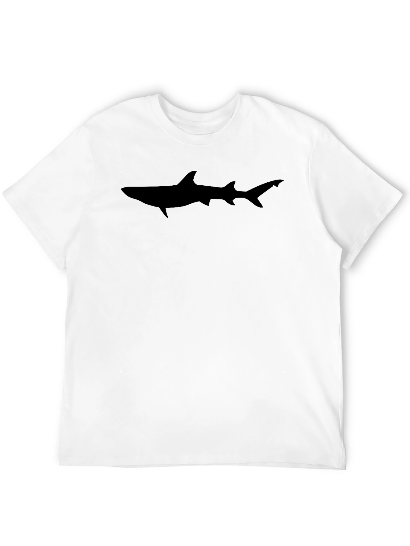 Black Shark Graphic Tee - Cool Casual Style