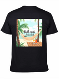 Chill Mode Activated T-Shirt: Tropical Vacation Vibes