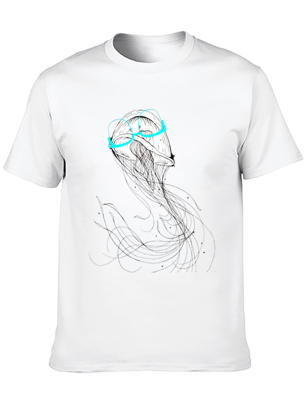 Jellyfish Spectacles T-Shirt - Unique Graphic Tee