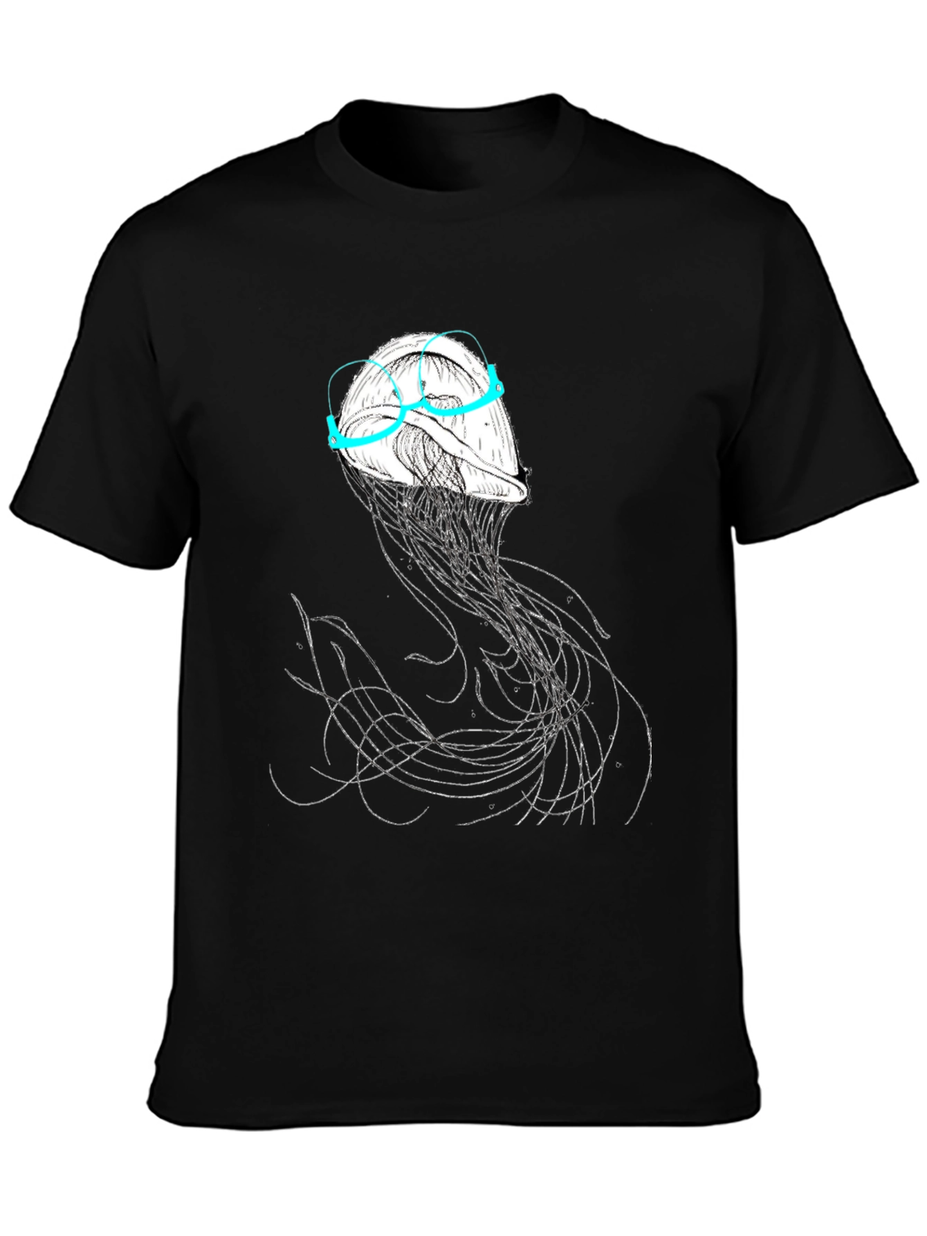 Jellyfish Spectacles T-Shirt - Unique Graphic Tee