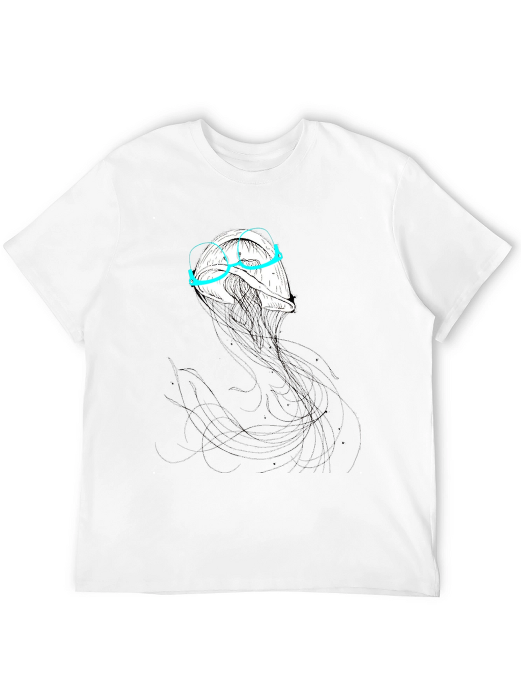 Jellyfish Spectacles T-Shirt - Unique Graphic Tee