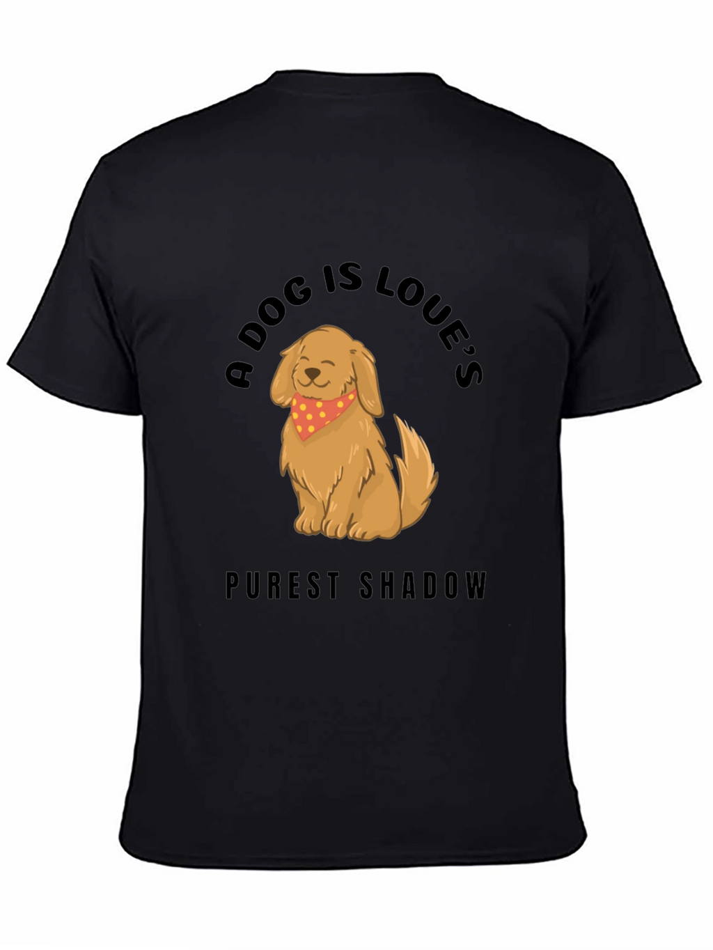 Dog Lovers T-Shirt: Purest Shadow Design