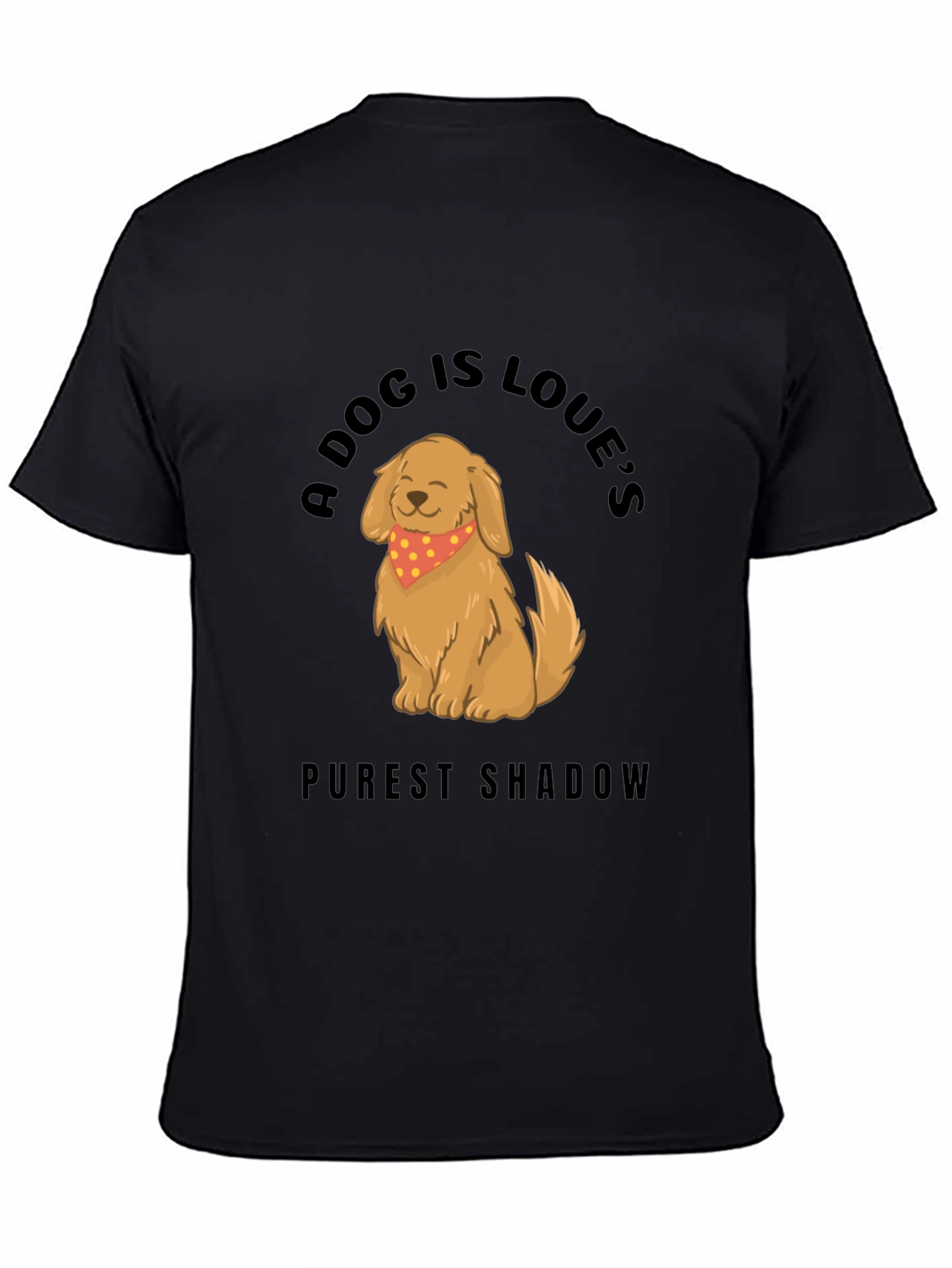 Dog Lovers T-Shirt: Purest Shadow Design