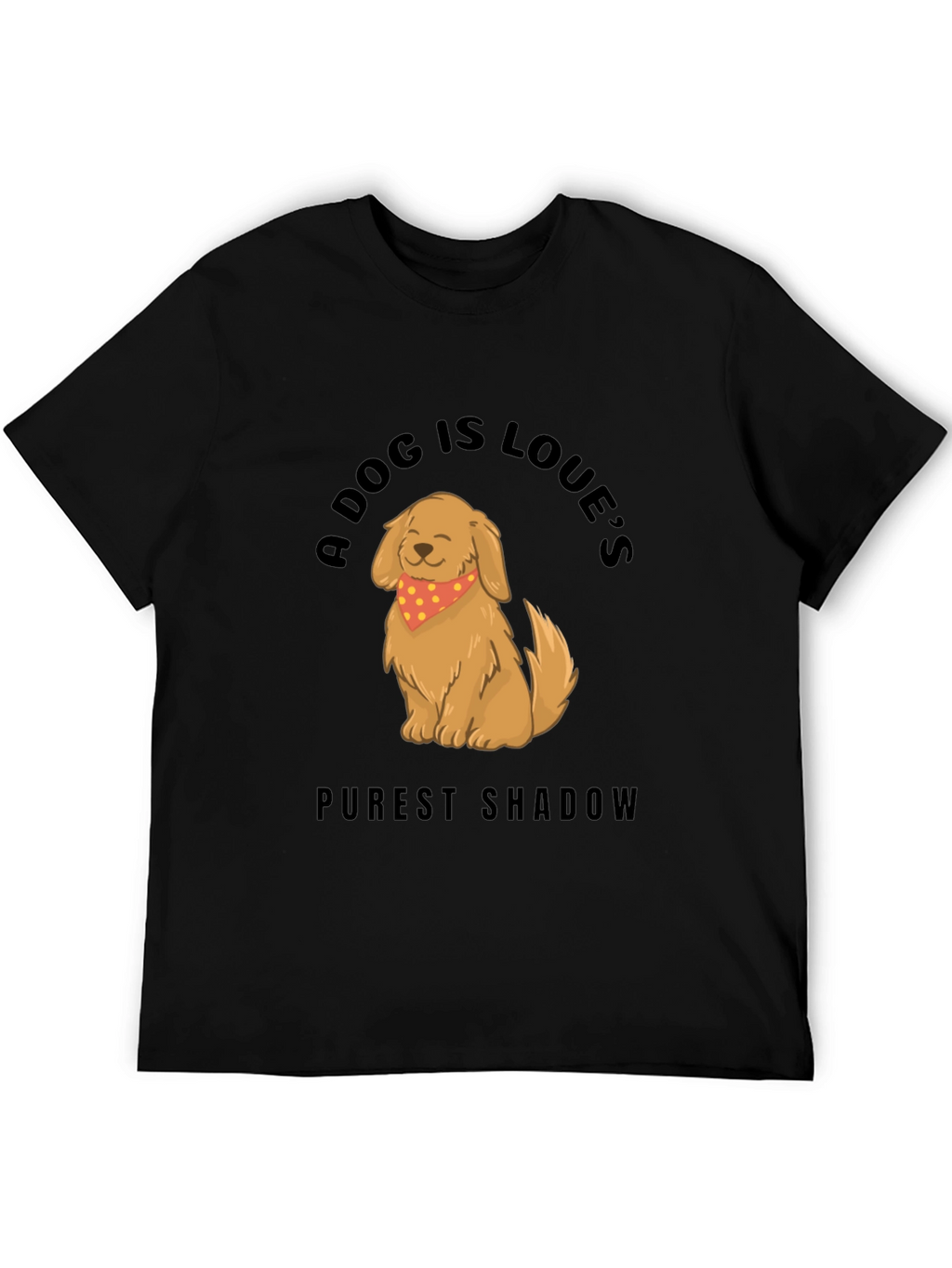 Dog Lovers T-Shirt: Purest Shadow Design