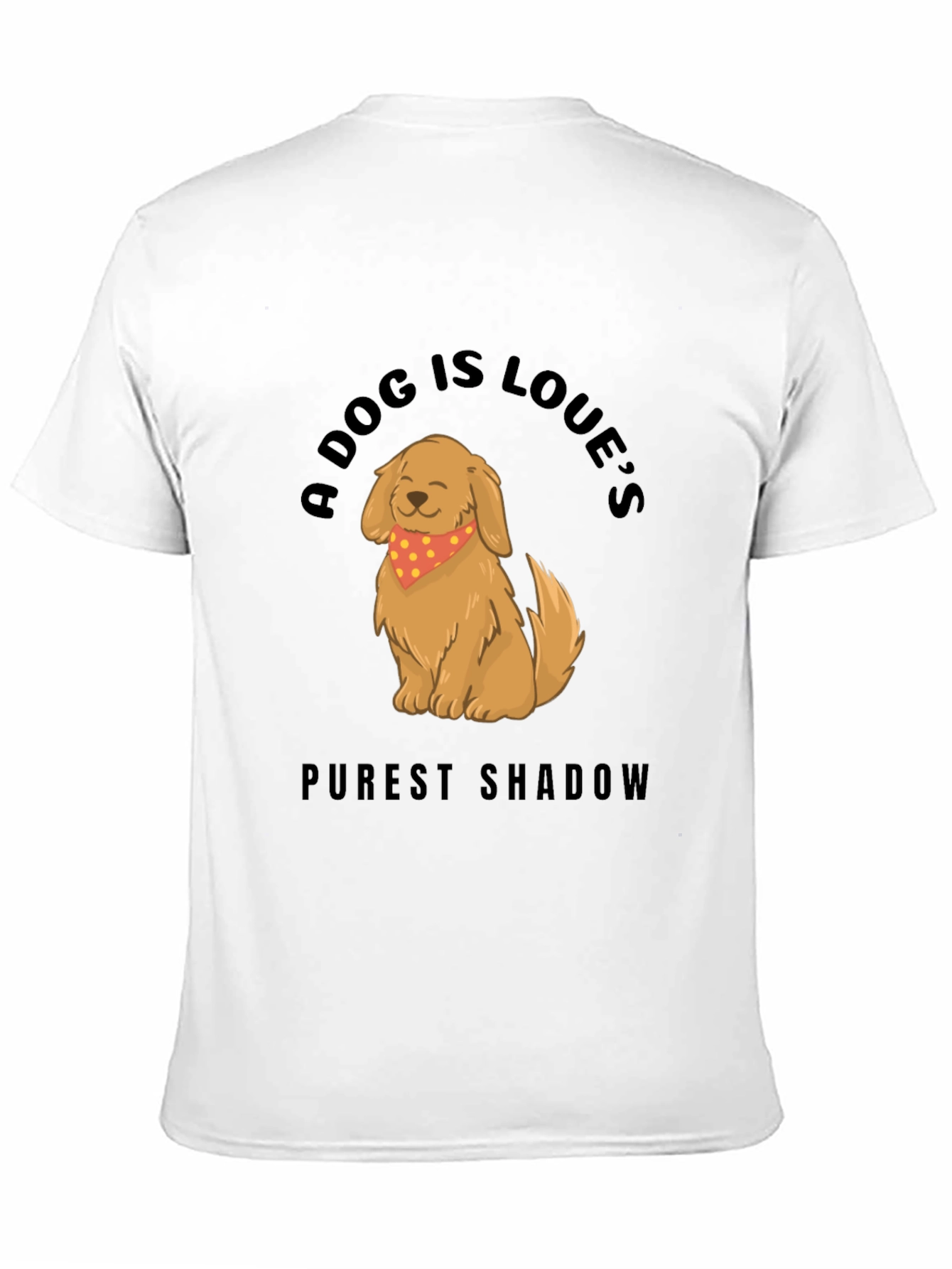Dog Lovers T-Shirt: Purest Shadow Design