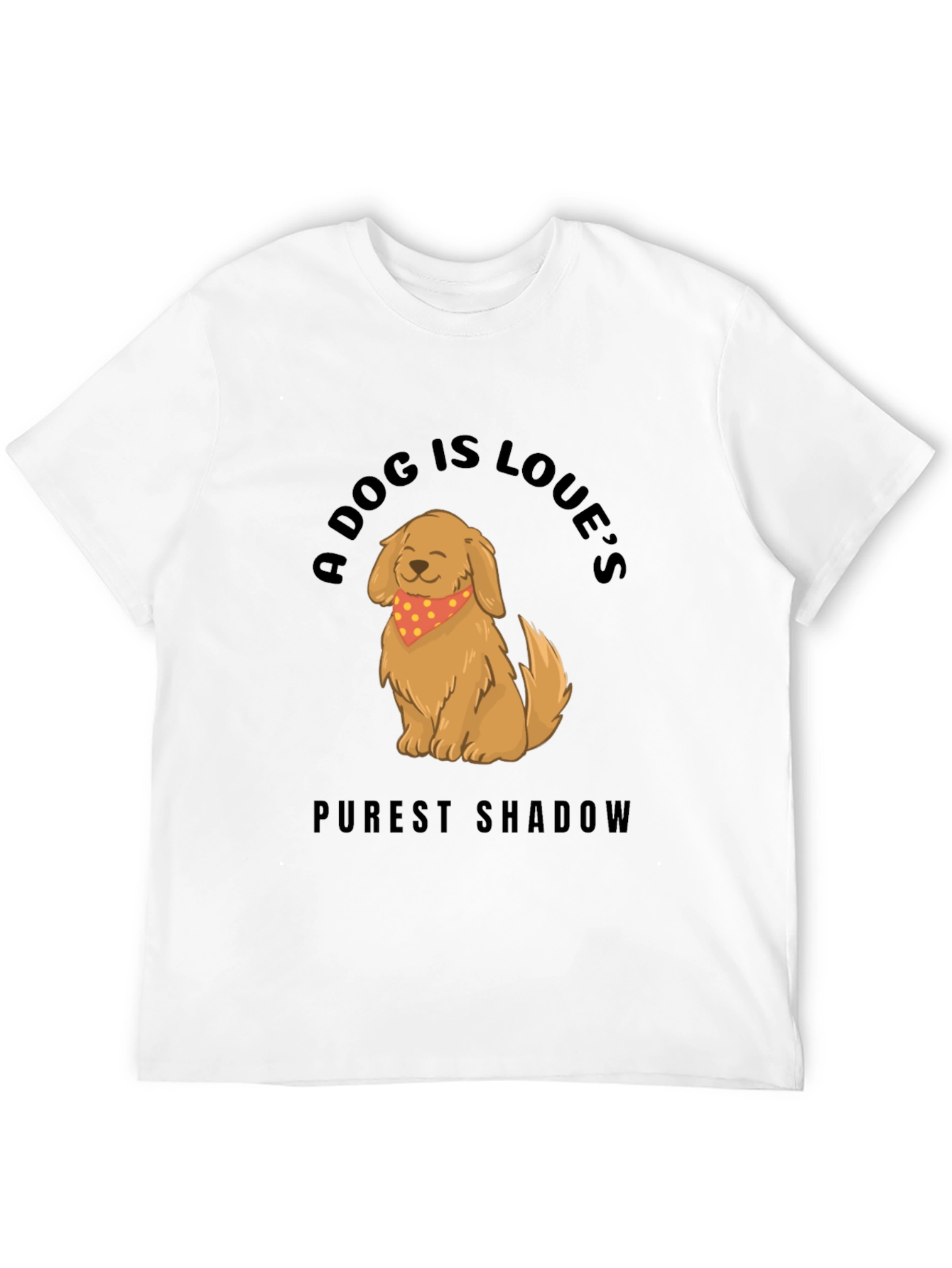 Dog Lovers T-Shirt: Purest Shadow Design