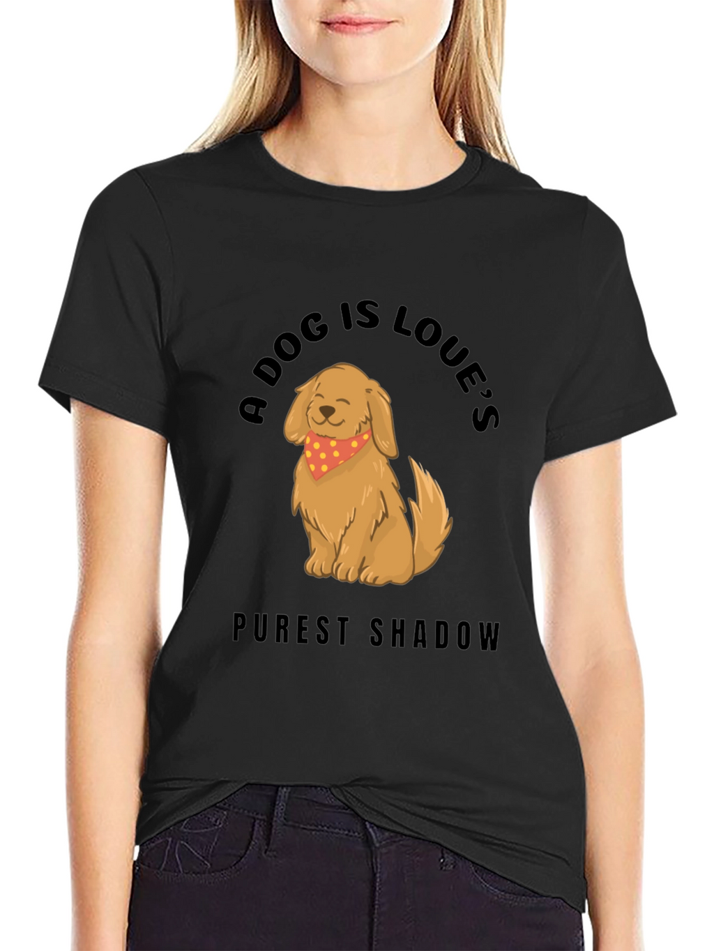 Dog Lovers T-Shirt: Purest Shadow Design