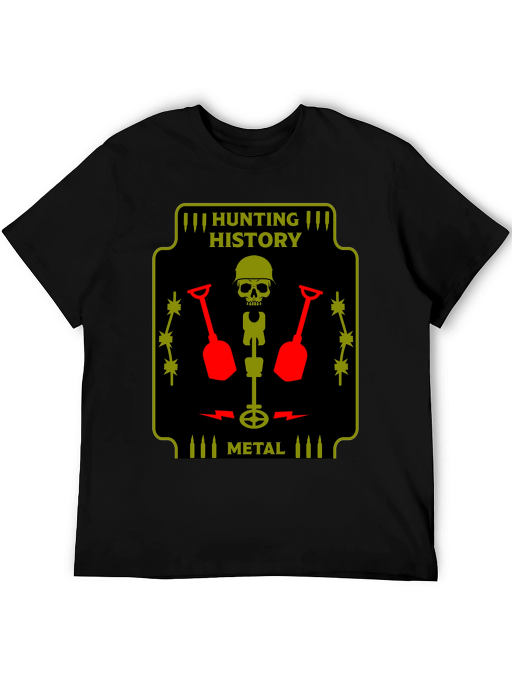 Hunting History Metal Detecting T-Shirt