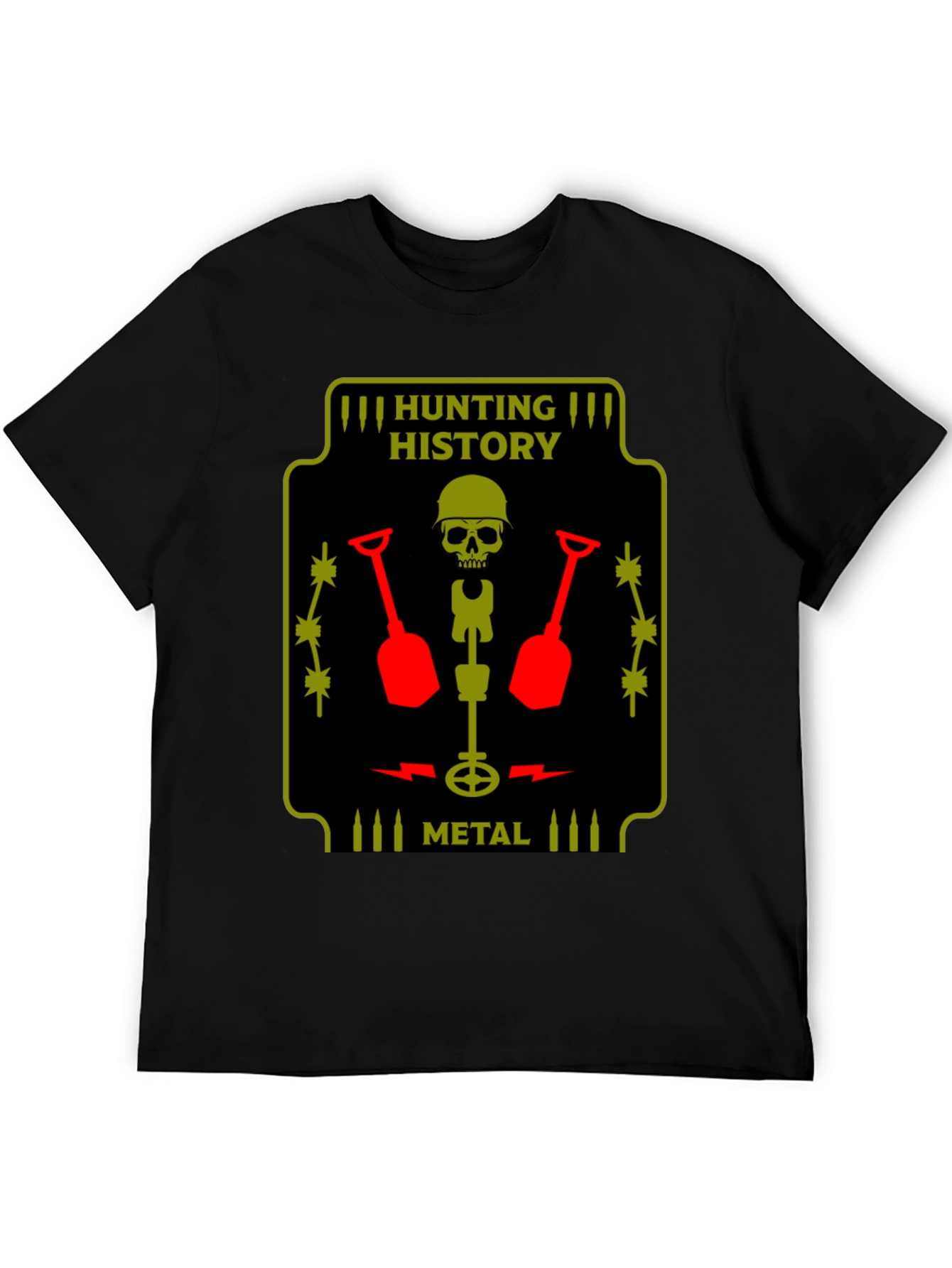 Hunting History Metal Detecting T-Shirt