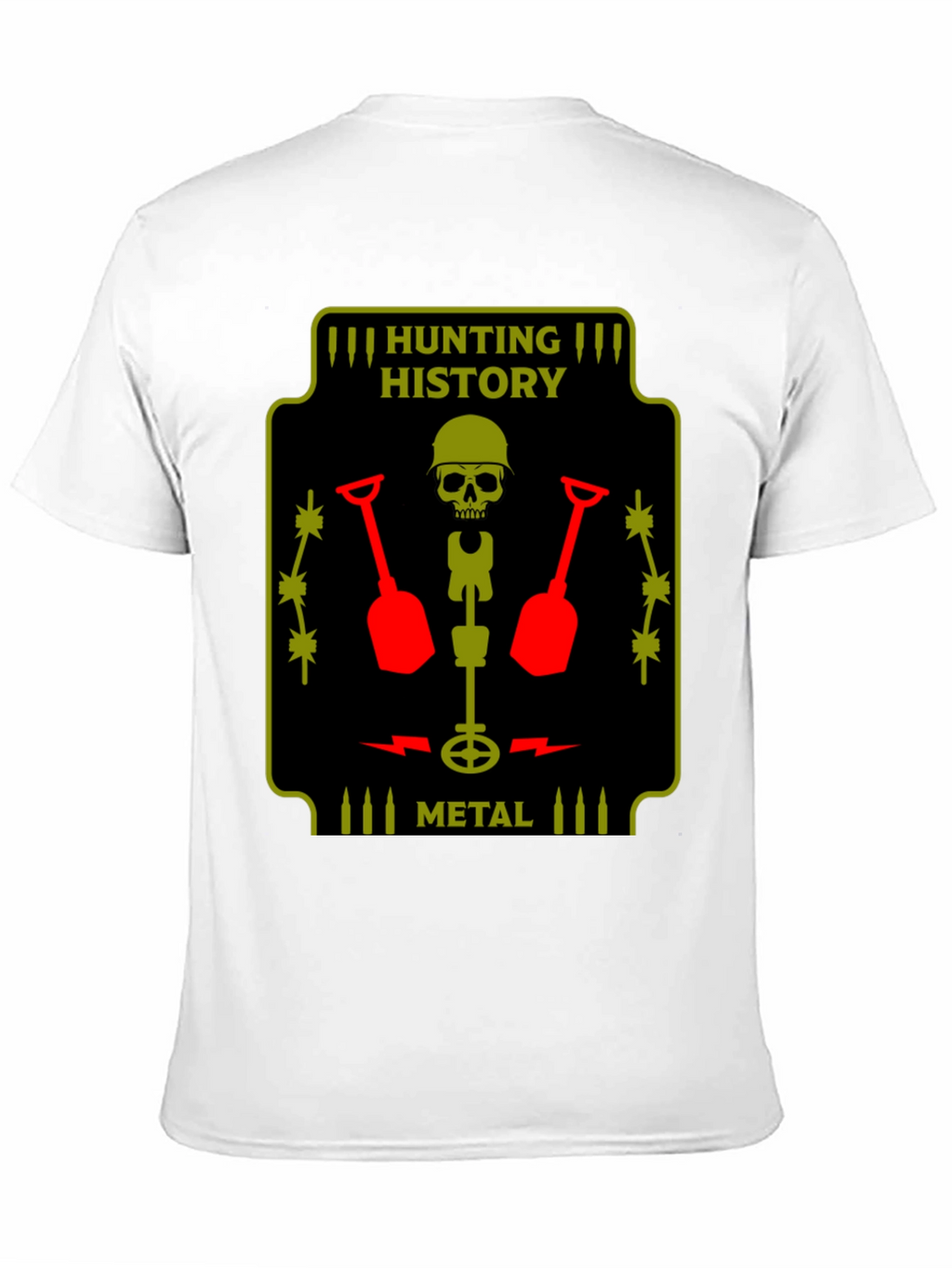 Hunting History Metal Detecting T-Shirt