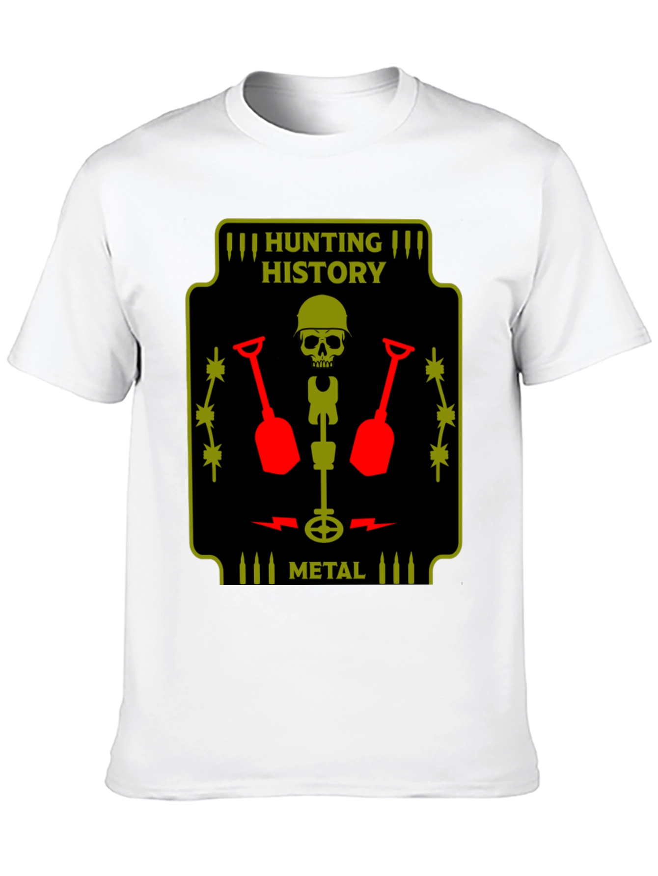 Hunting History Metal Detecting T-Shirt