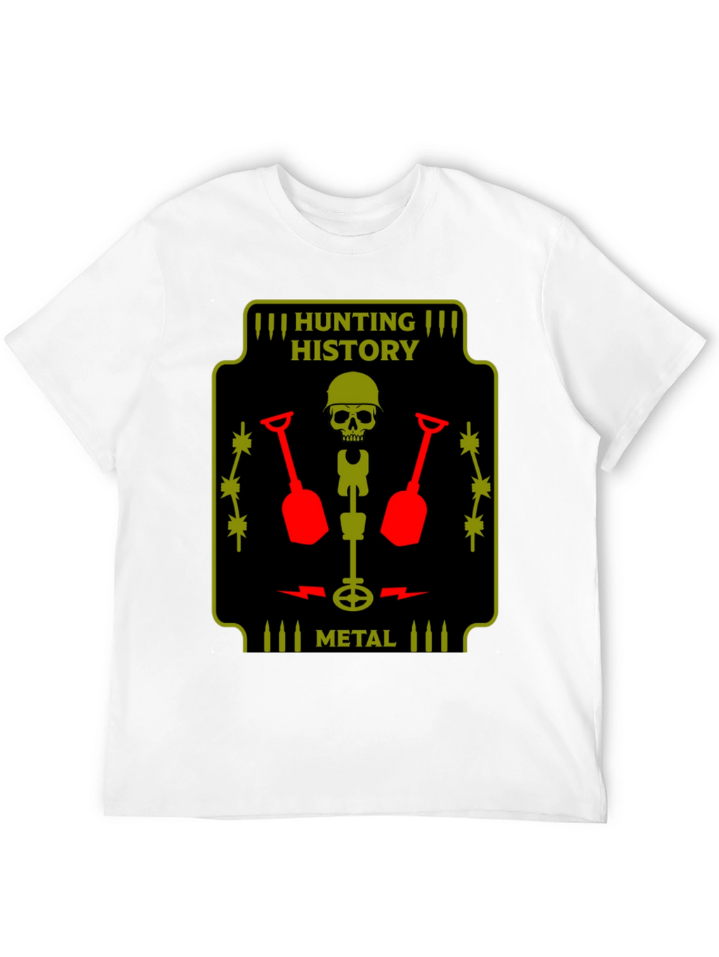 Hunting History Metal Detecting T-Shirt