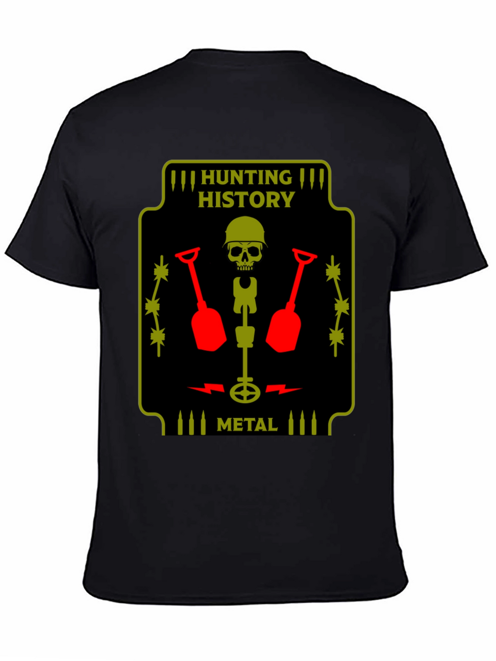 Hunting History Metal Detecting T-Shirt
