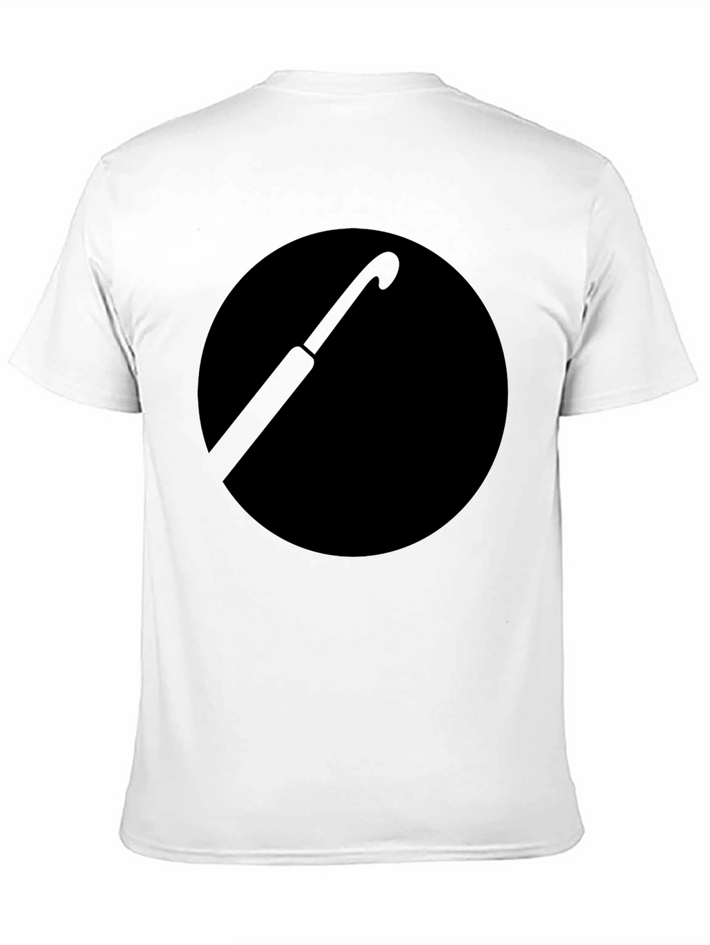 Black Umbrella Circle Graphic T-Shirt