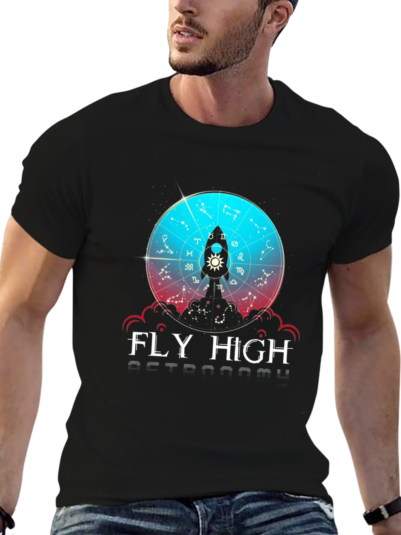 Fly High Astrology T-Shirt