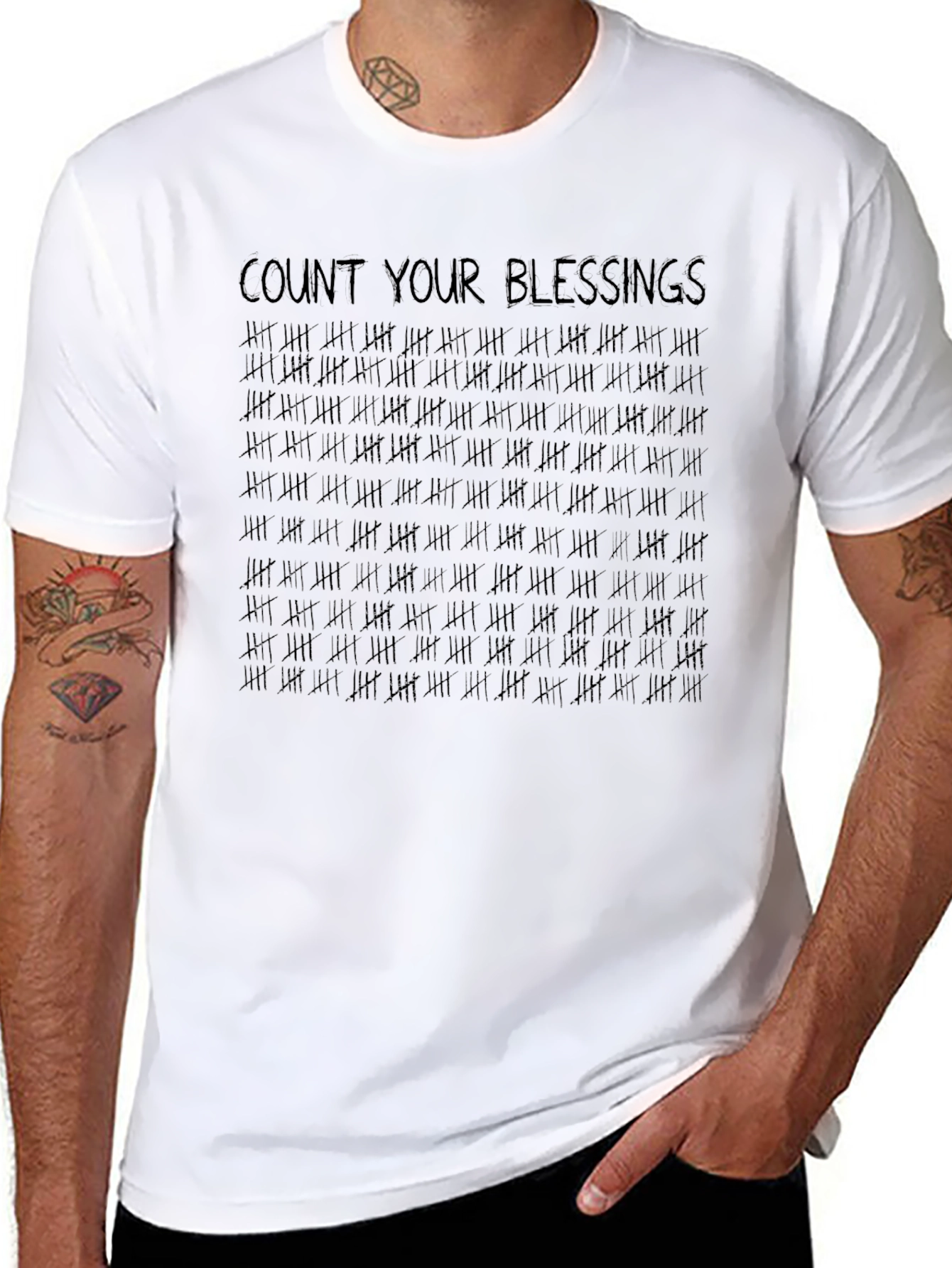 Count Your Blessings Graphic T-Shirt