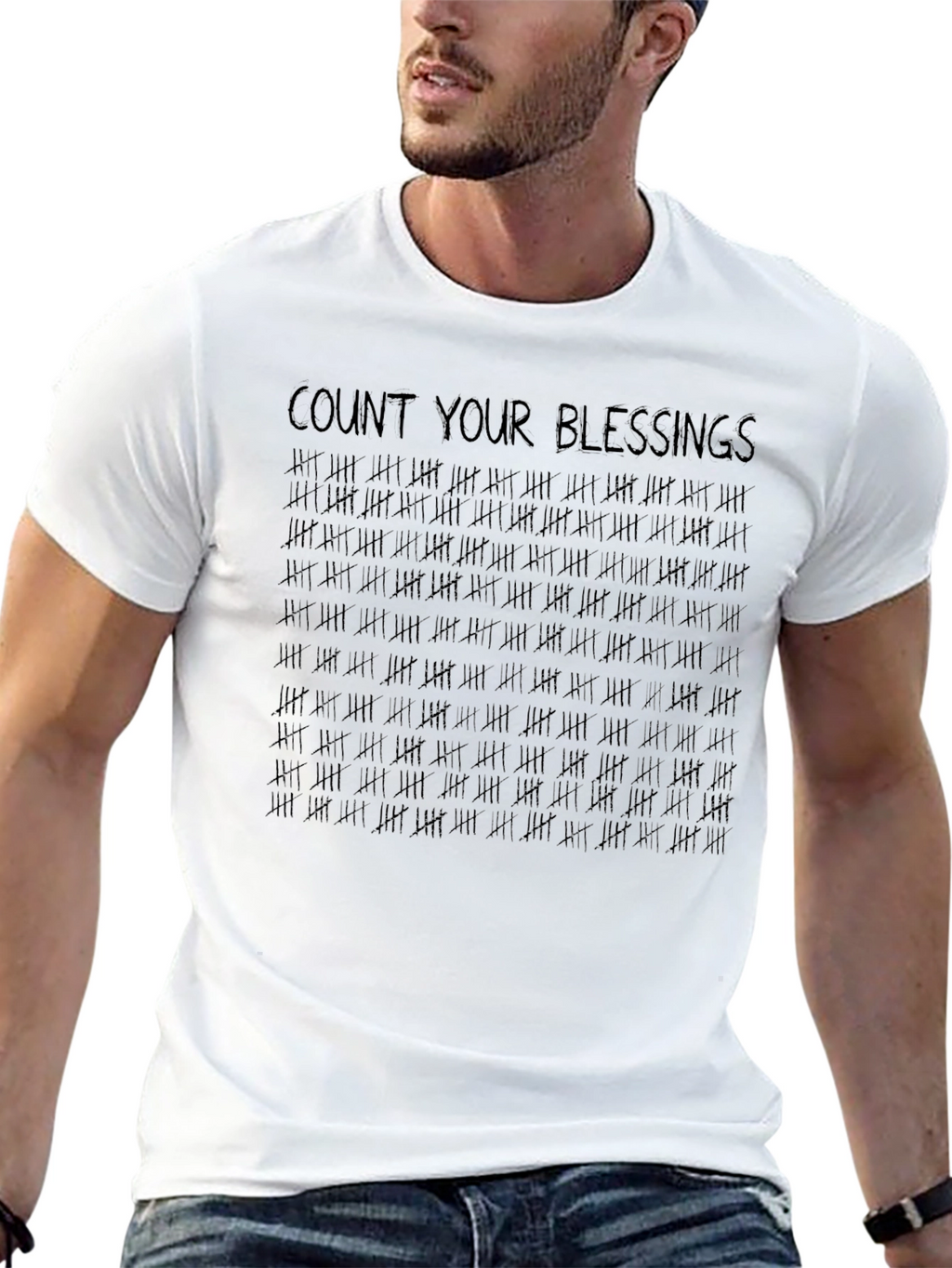 Count Your Blessings Graphic T-Shirt