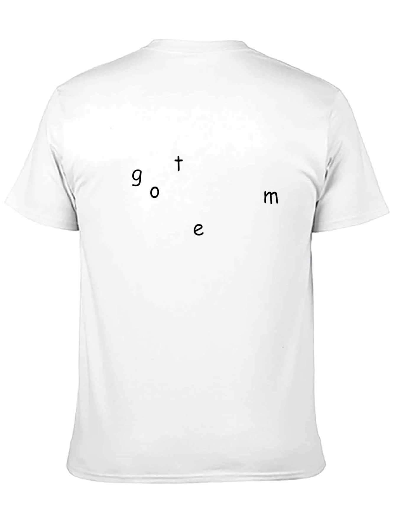 Mens Black Graphic Tee - GOT ME
