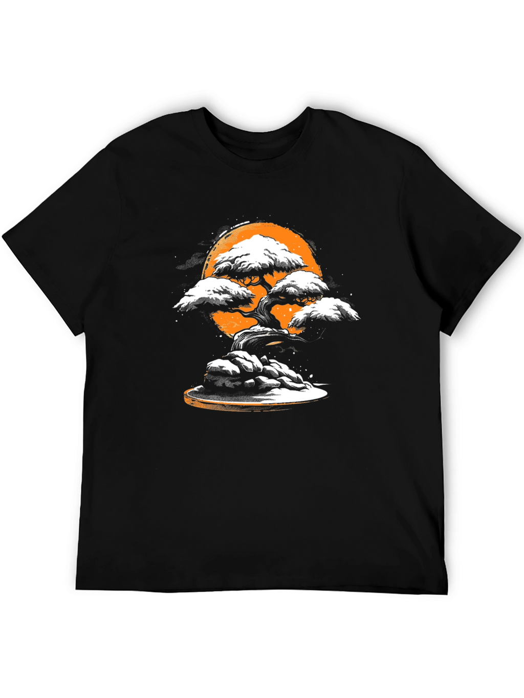 Bonsai Tree Graphic Tee - Zen Style