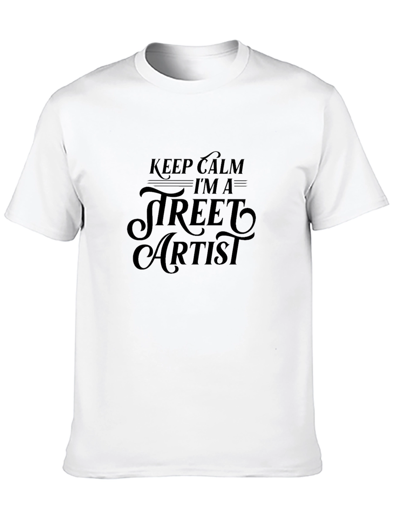 Keep Calm Street Artist Graphic T-Shirt