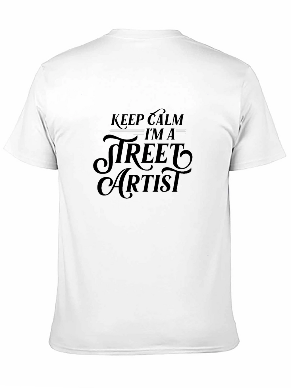 Keep Calm Street Artist Graphic T-Shirt