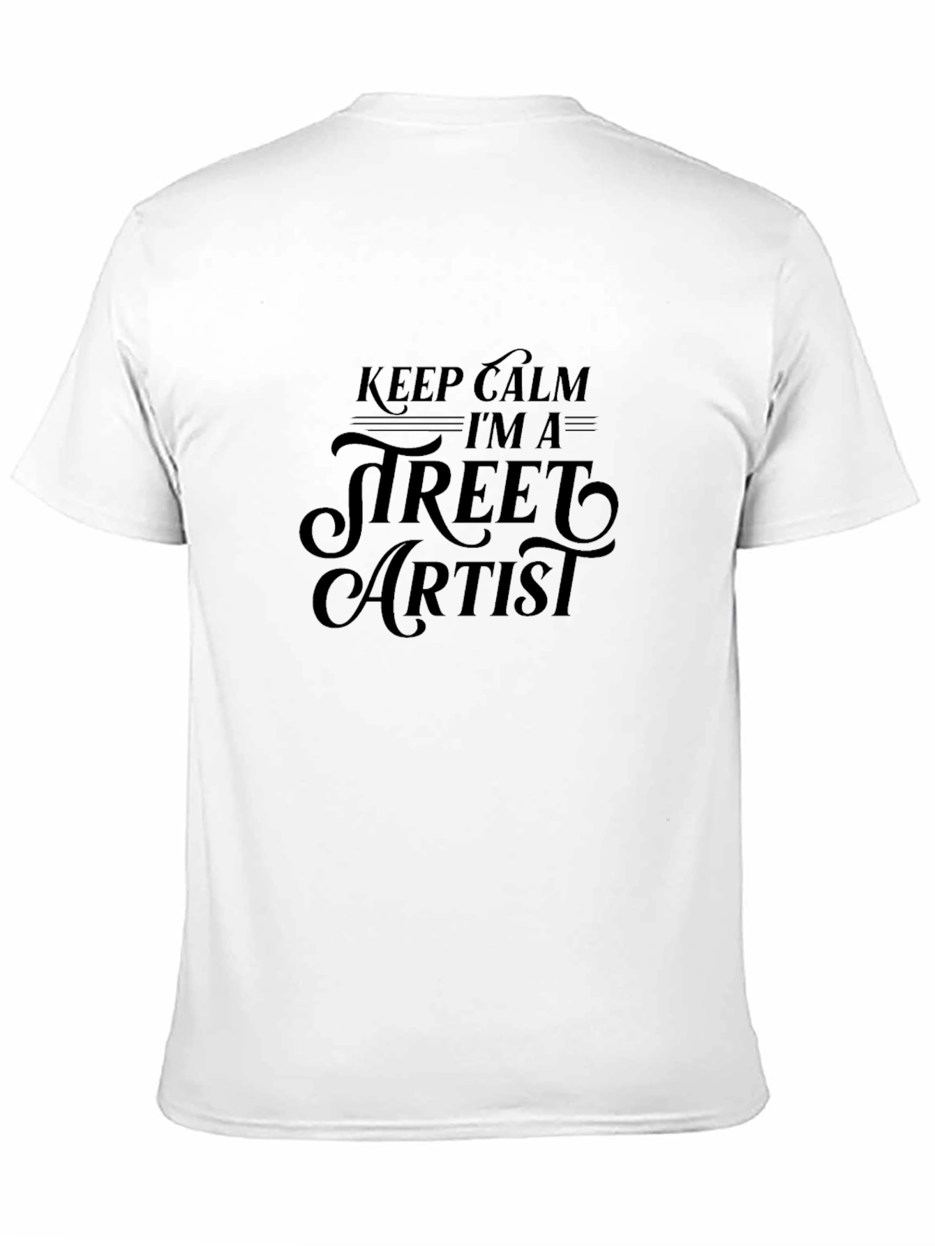 Keep Calm Street Artist Graphic T-Shirt
