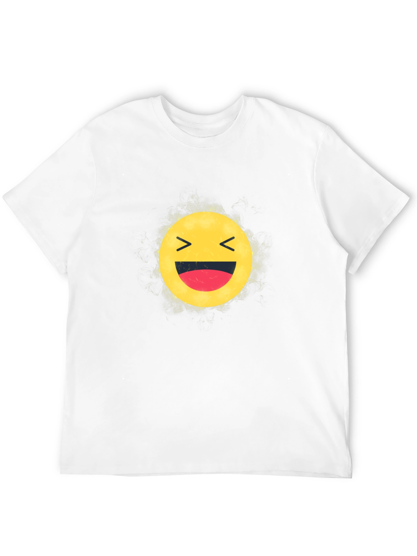 Laughing Emoji Black T-Shirt