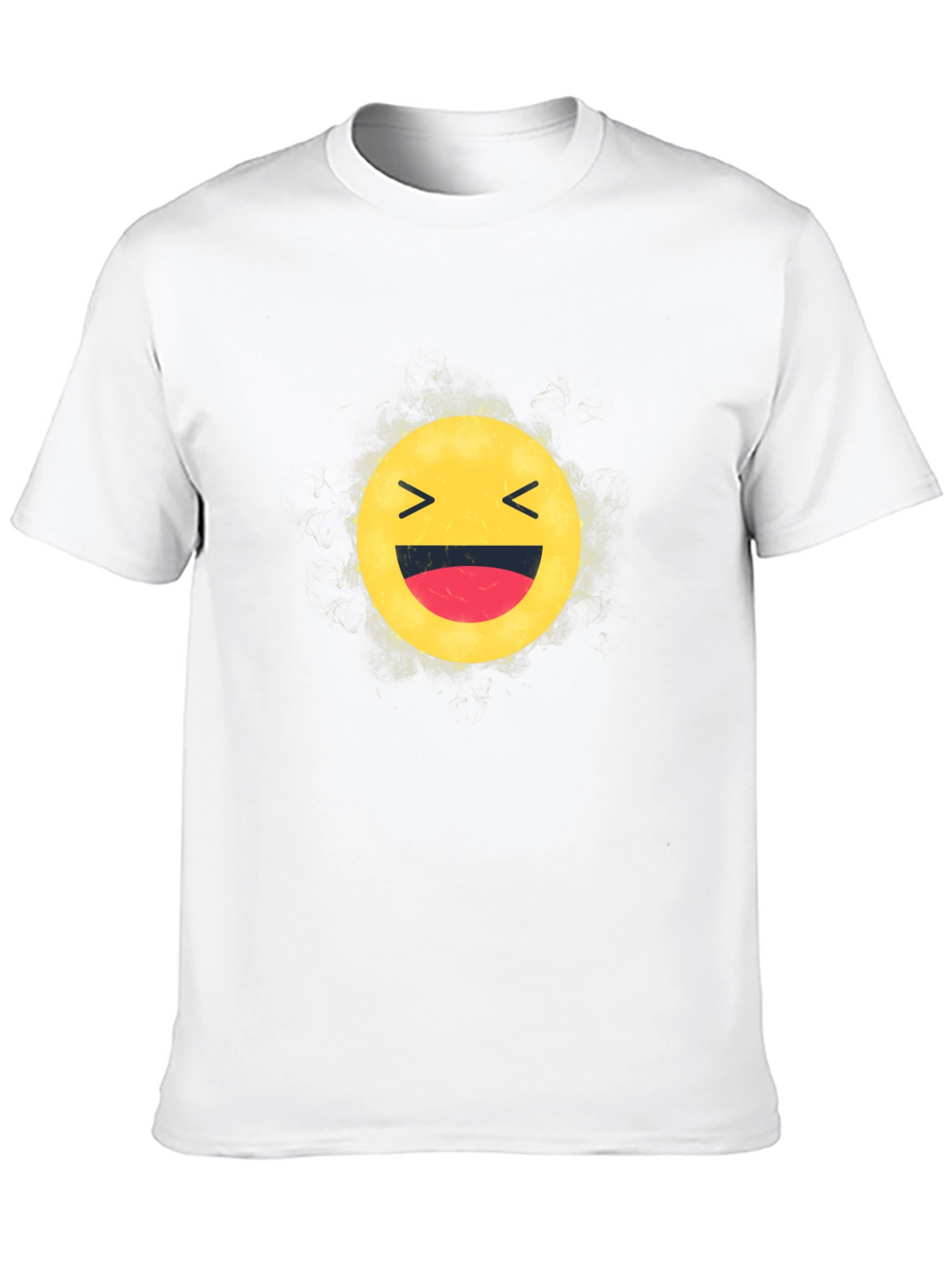Laughing Emoji Black T-Shirt