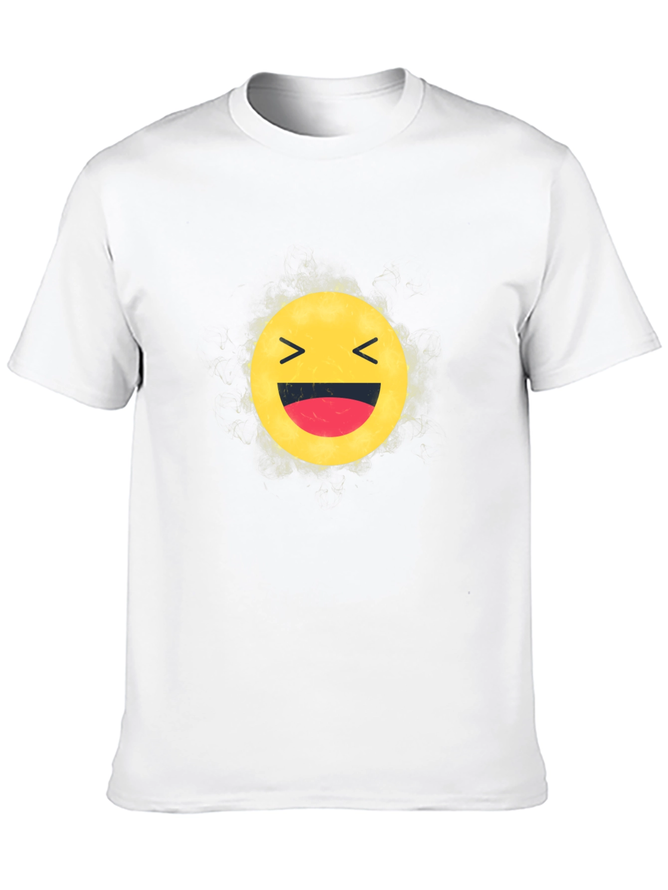 Laughing Emoji Black T-Shirt