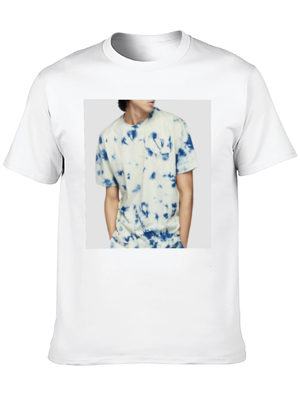 Mens Black Crew Neck T-Shirt