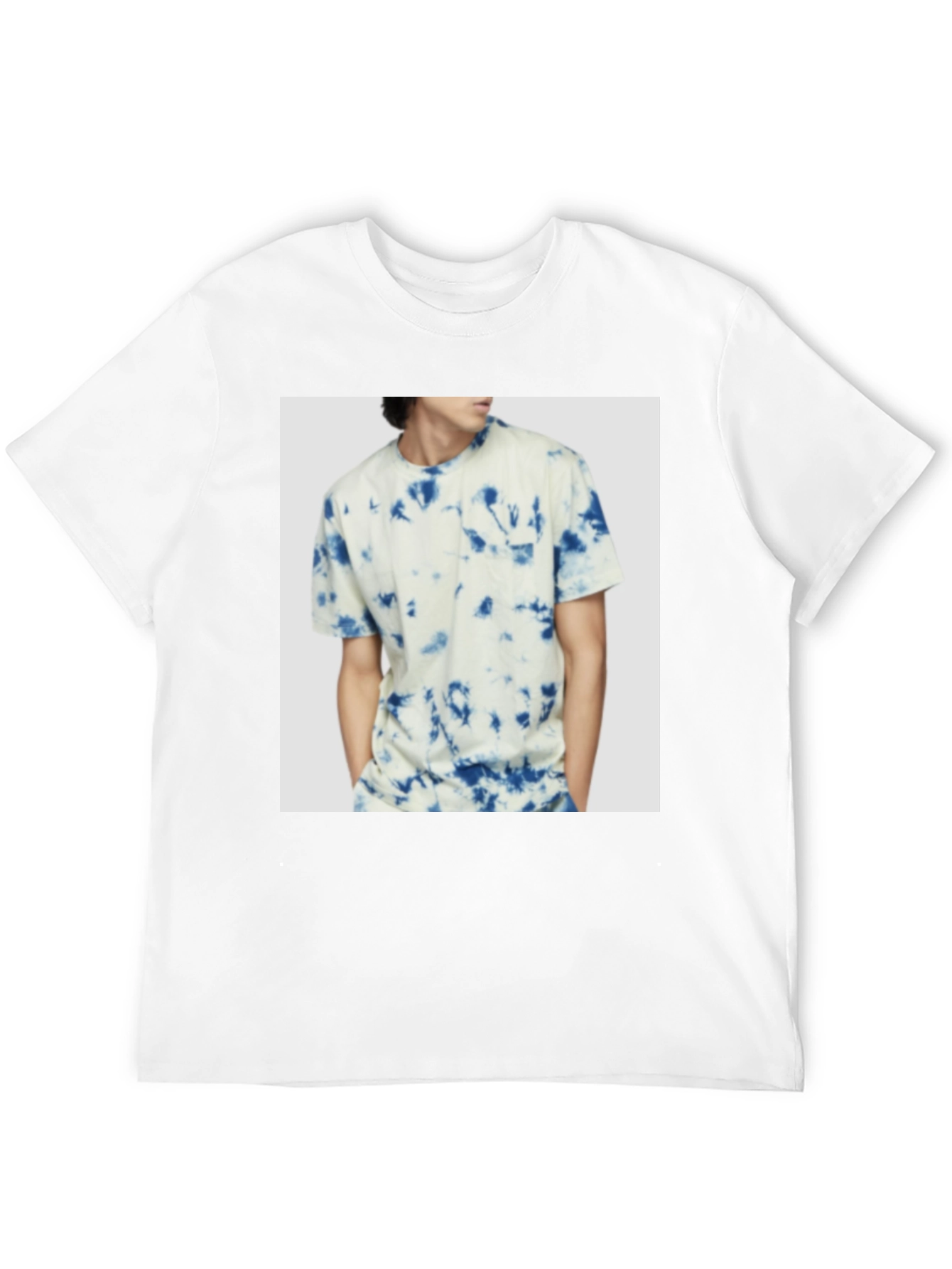 Mens Black Crew Neck T-Shirt