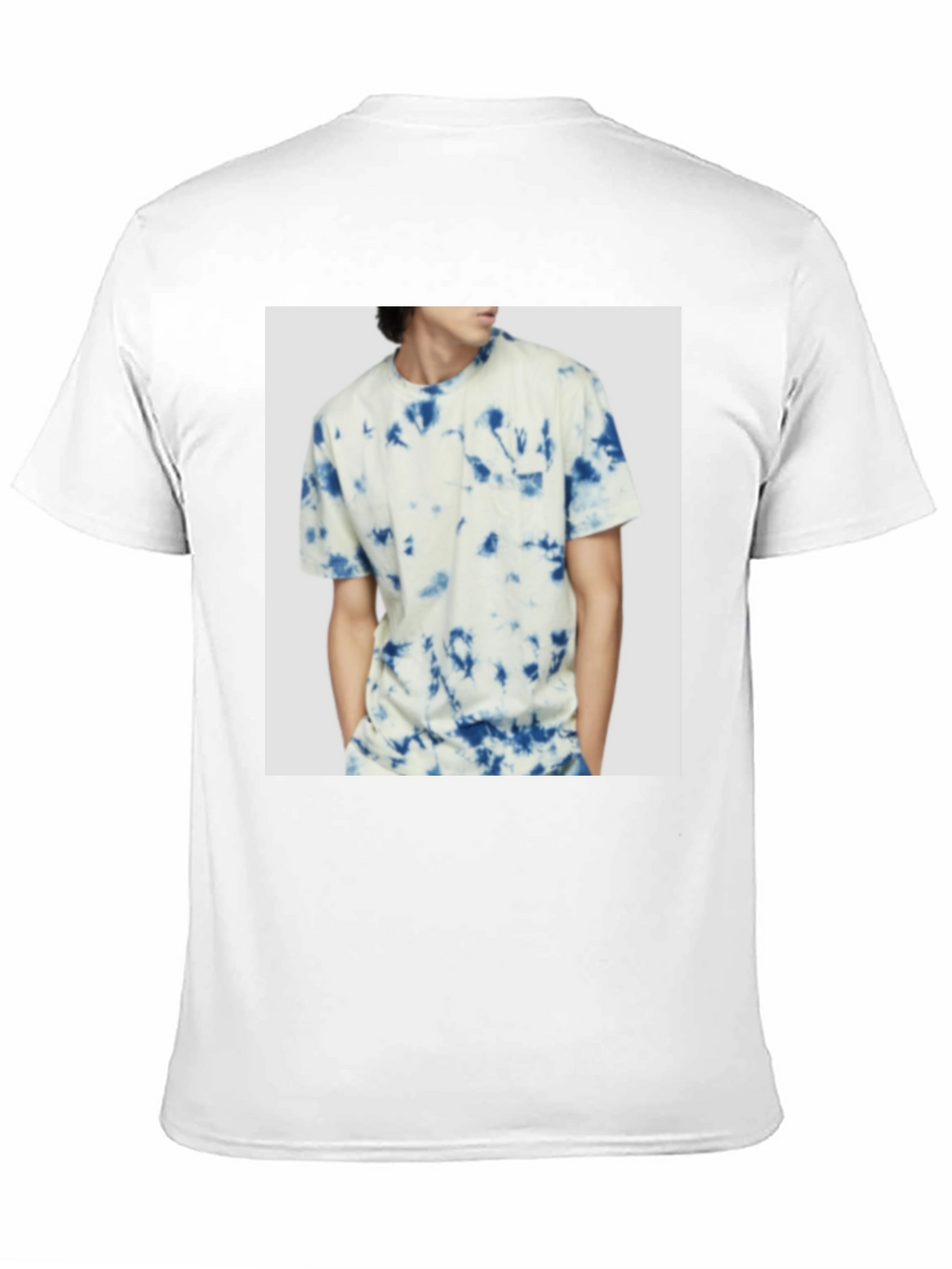 Mens Black Crew Neck T-Shirt