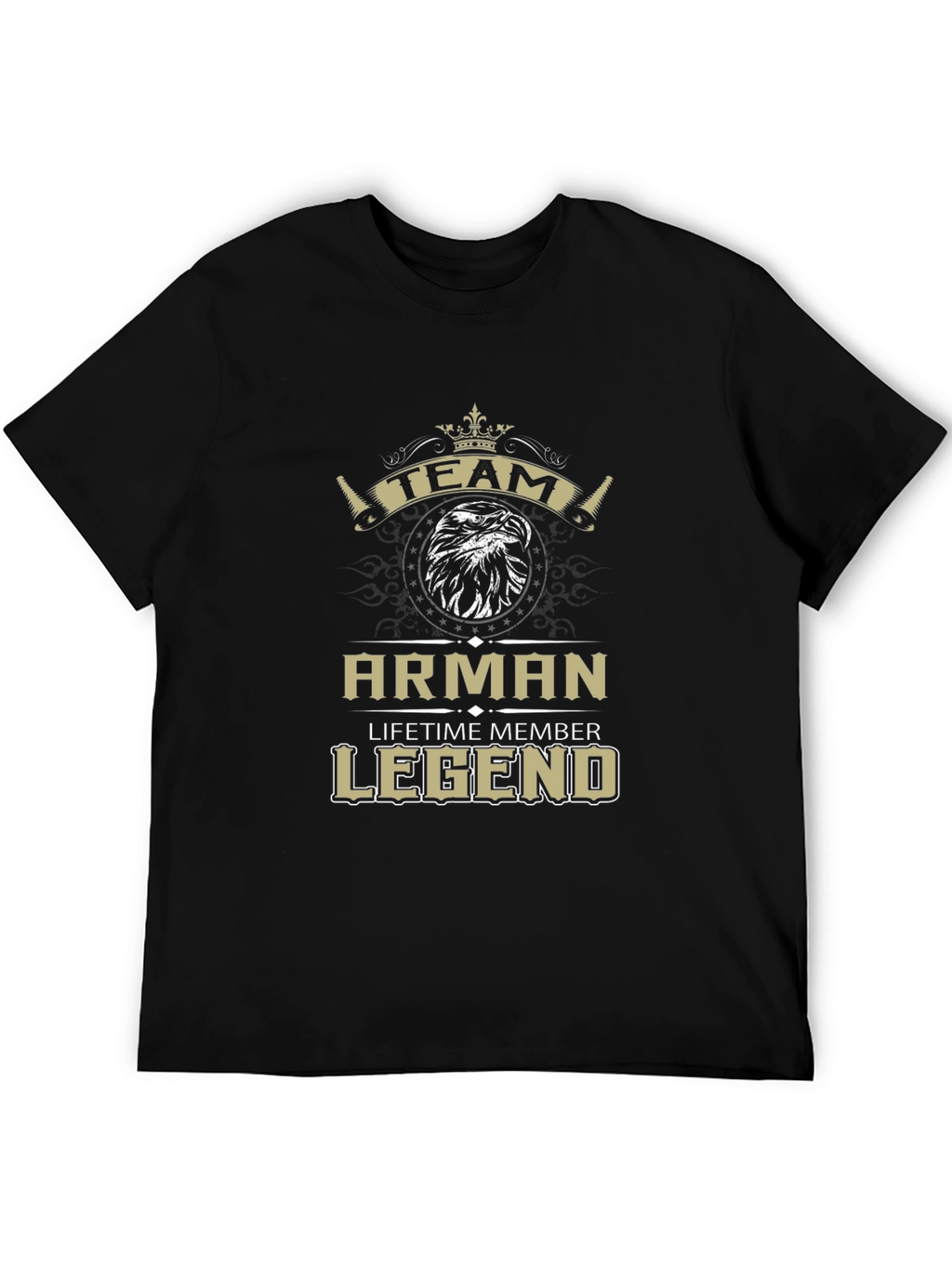 Team Arman Legend Black T-Shirt