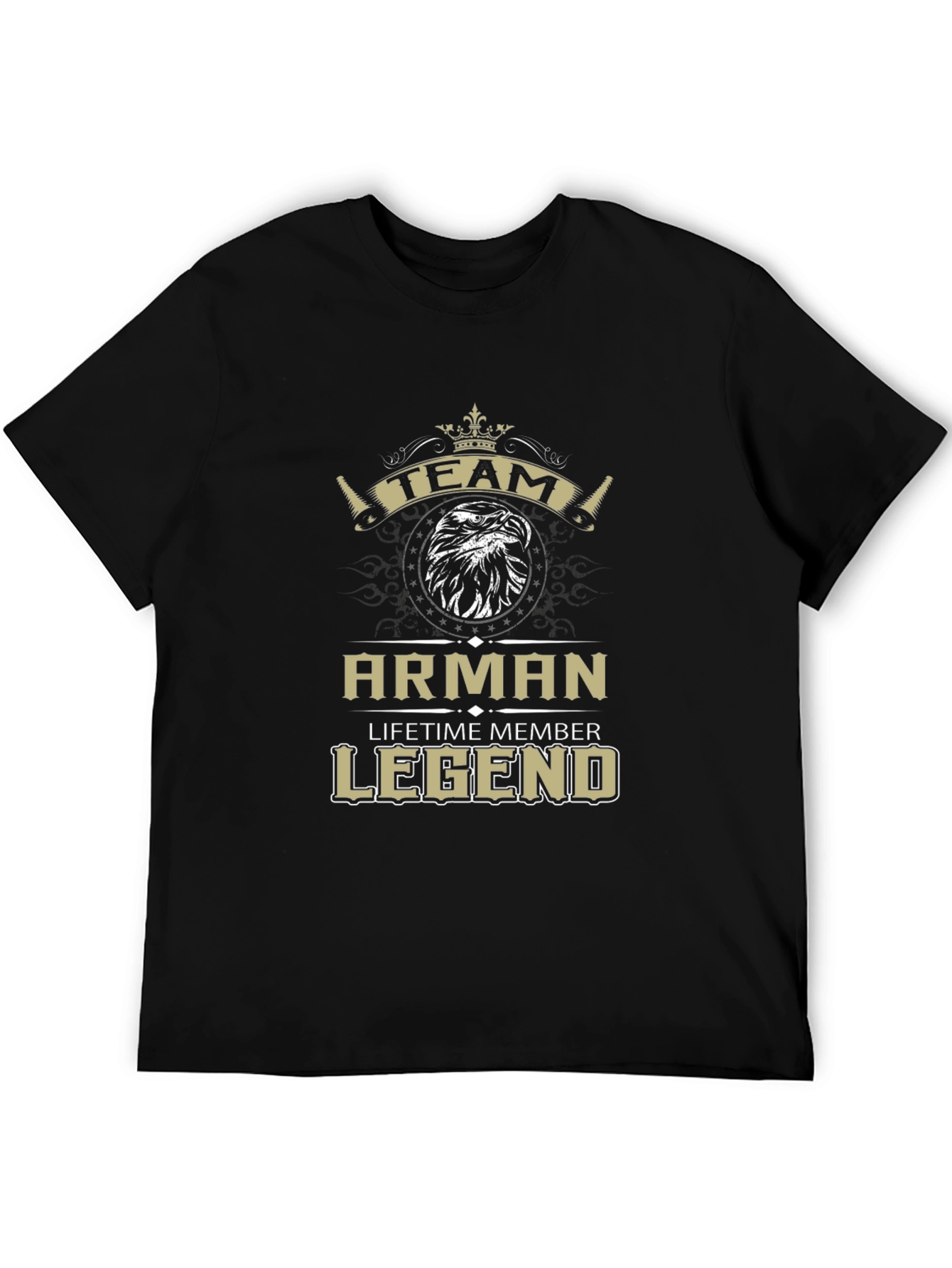 Team Arman Legend Black T-Shirt