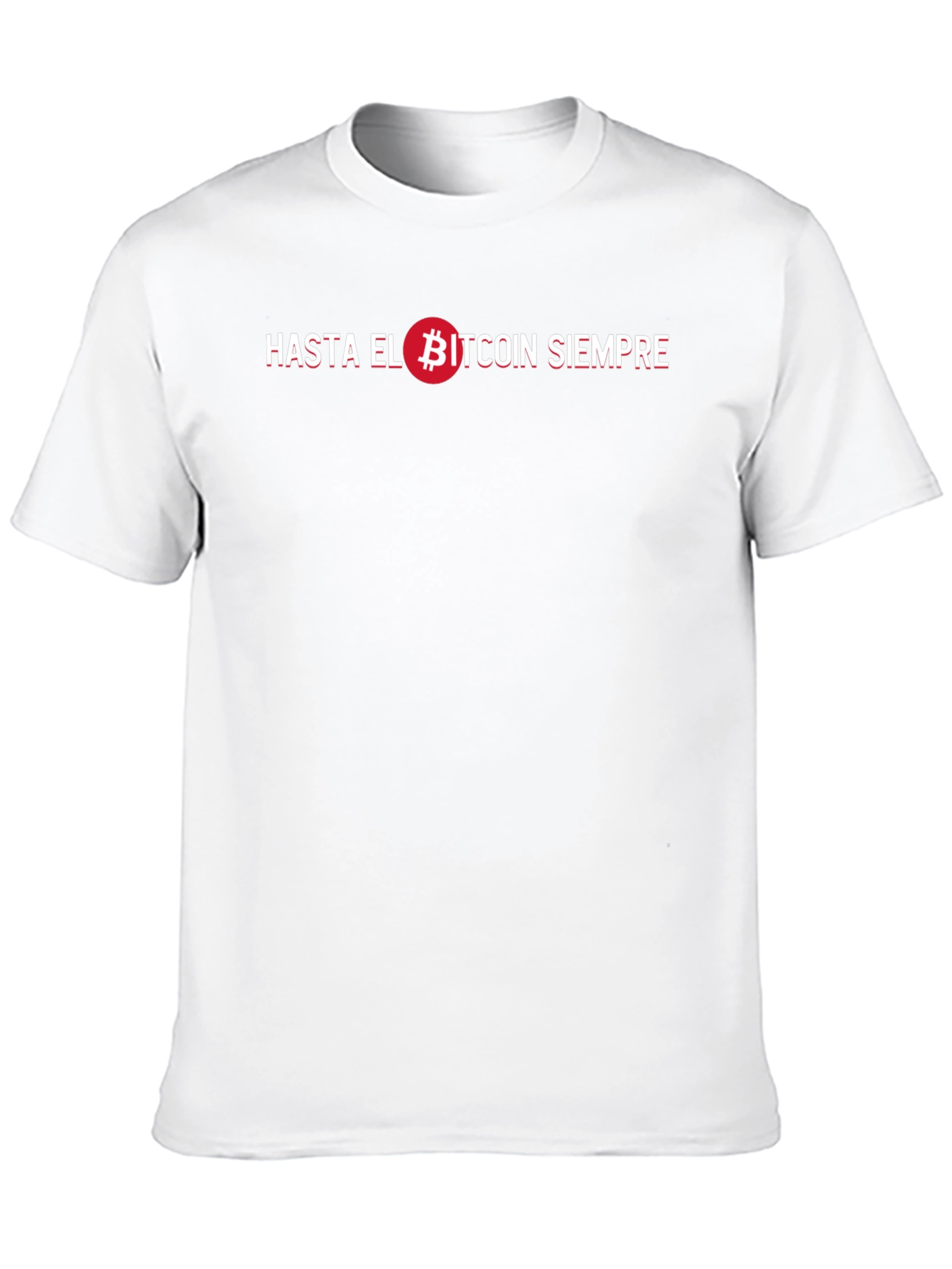 Hasta El Bitcoin Siempre Black T-Shirt
