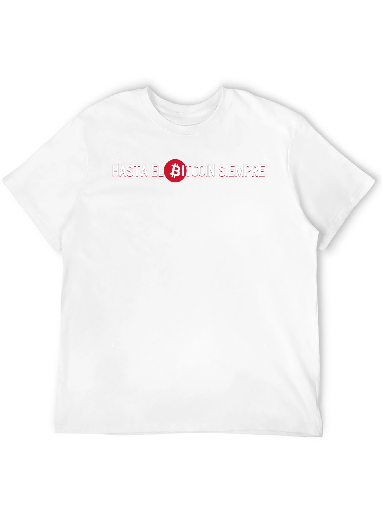 Hasta El Bitcoin Siempre Black T-Shirt