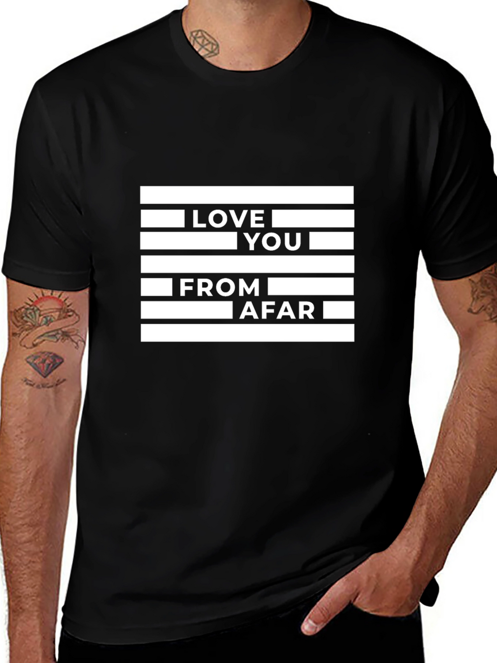 Love You From Afar Graphic Tee