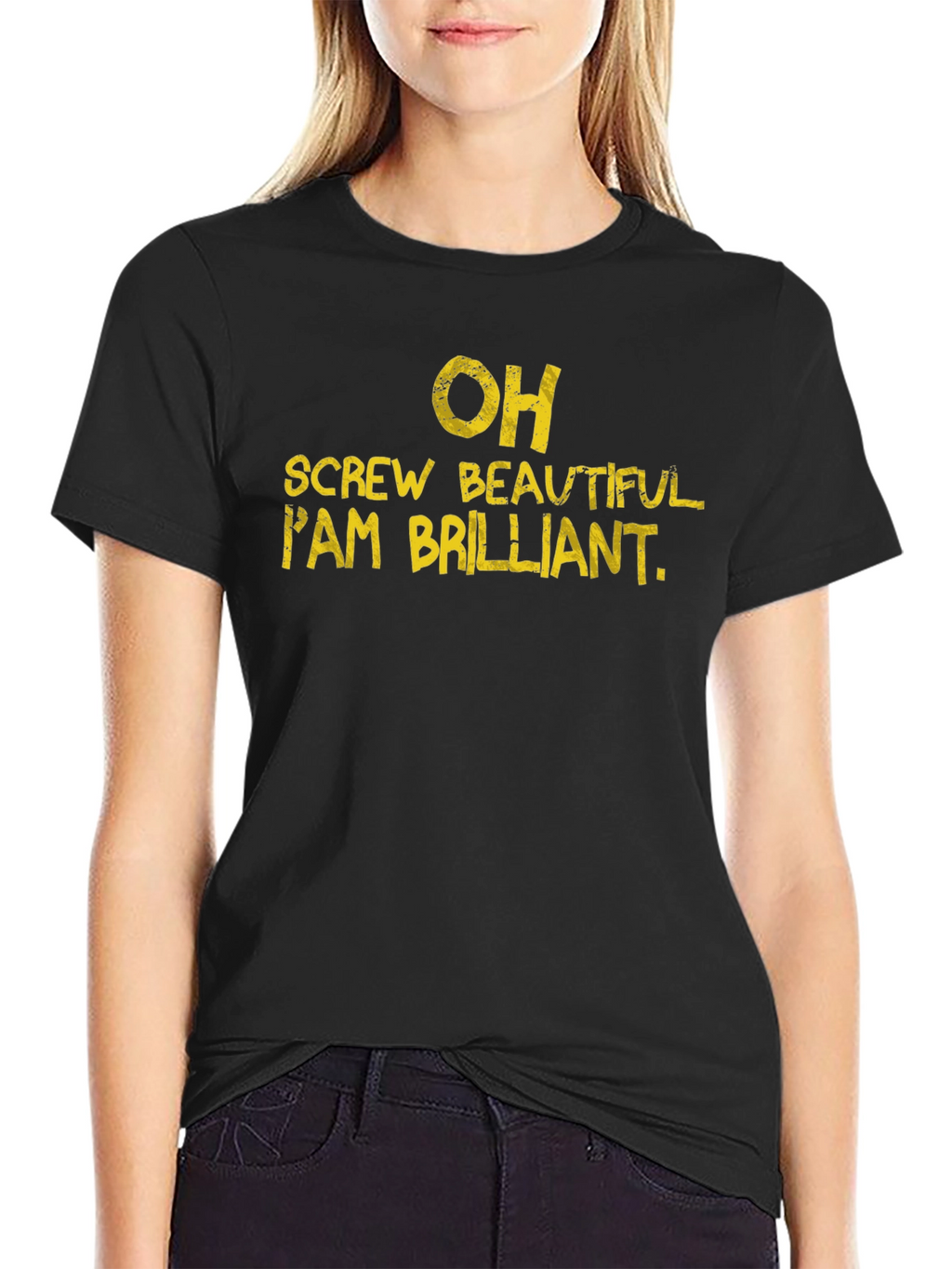 Brilliant Statement Tee -  Funny Graphic T-Shirt