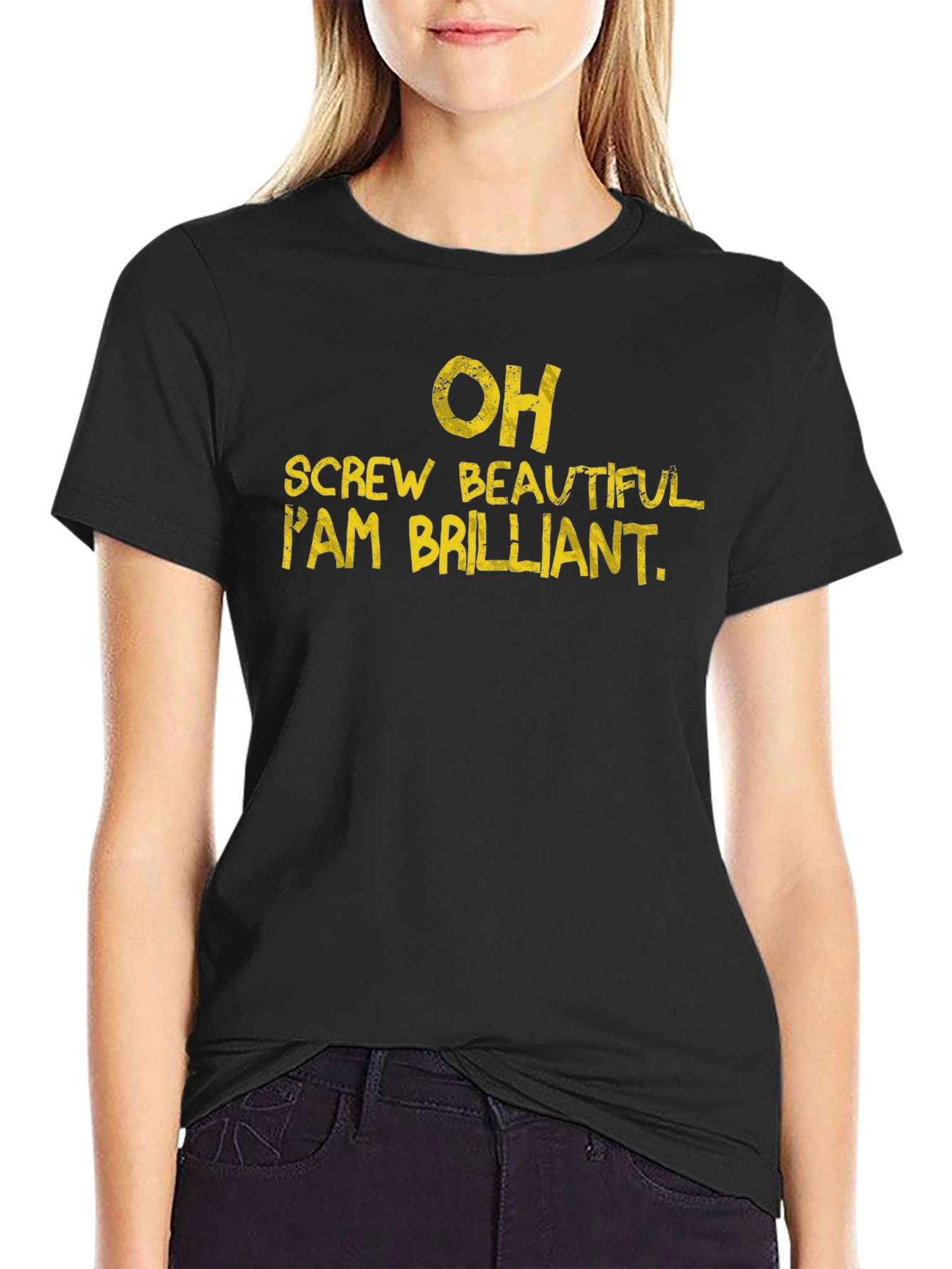 Brilliant Statement Tee -  Funny Graphic T-Shirt