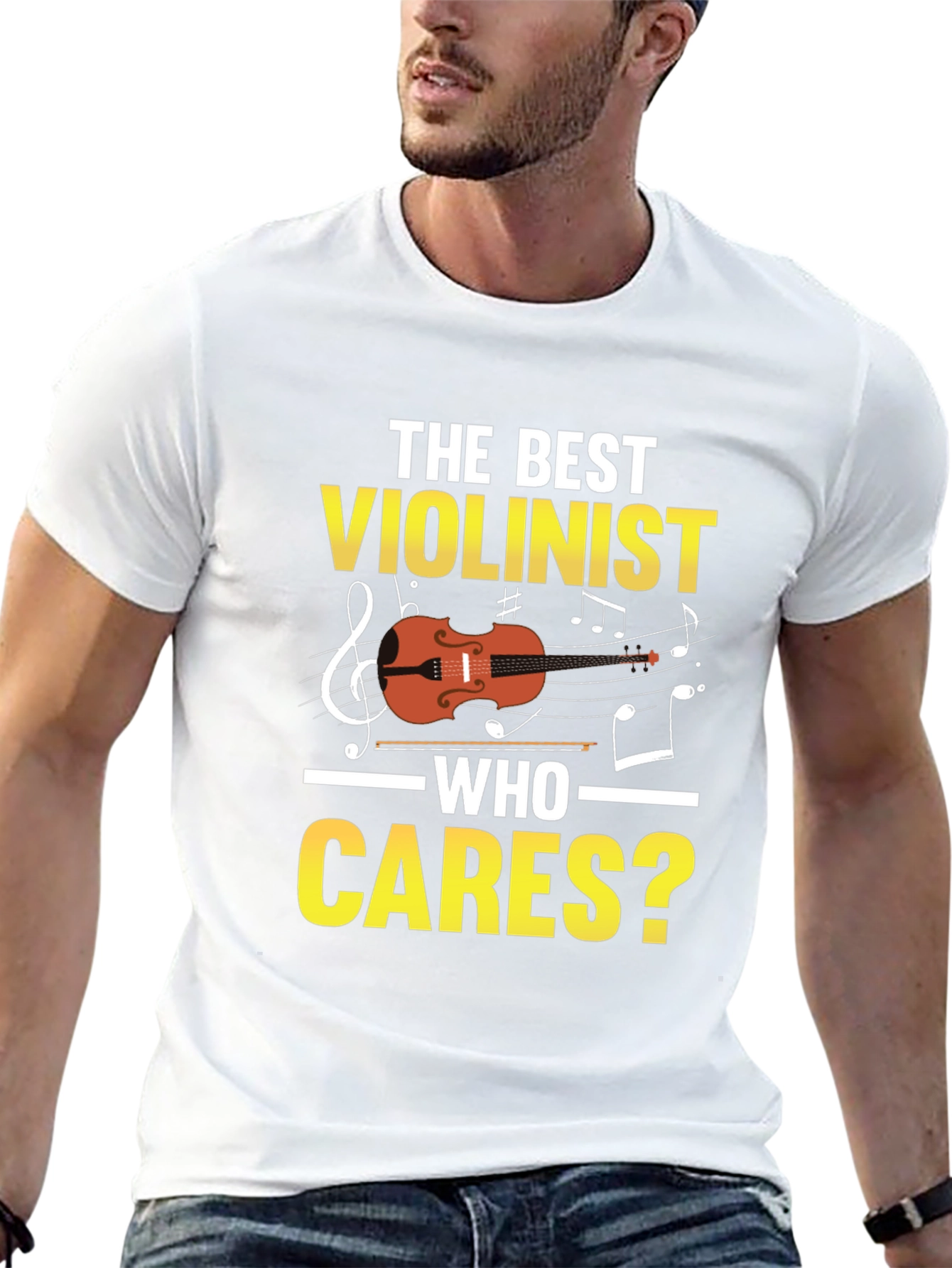 The Best Violinist Who Cares T-Shirt