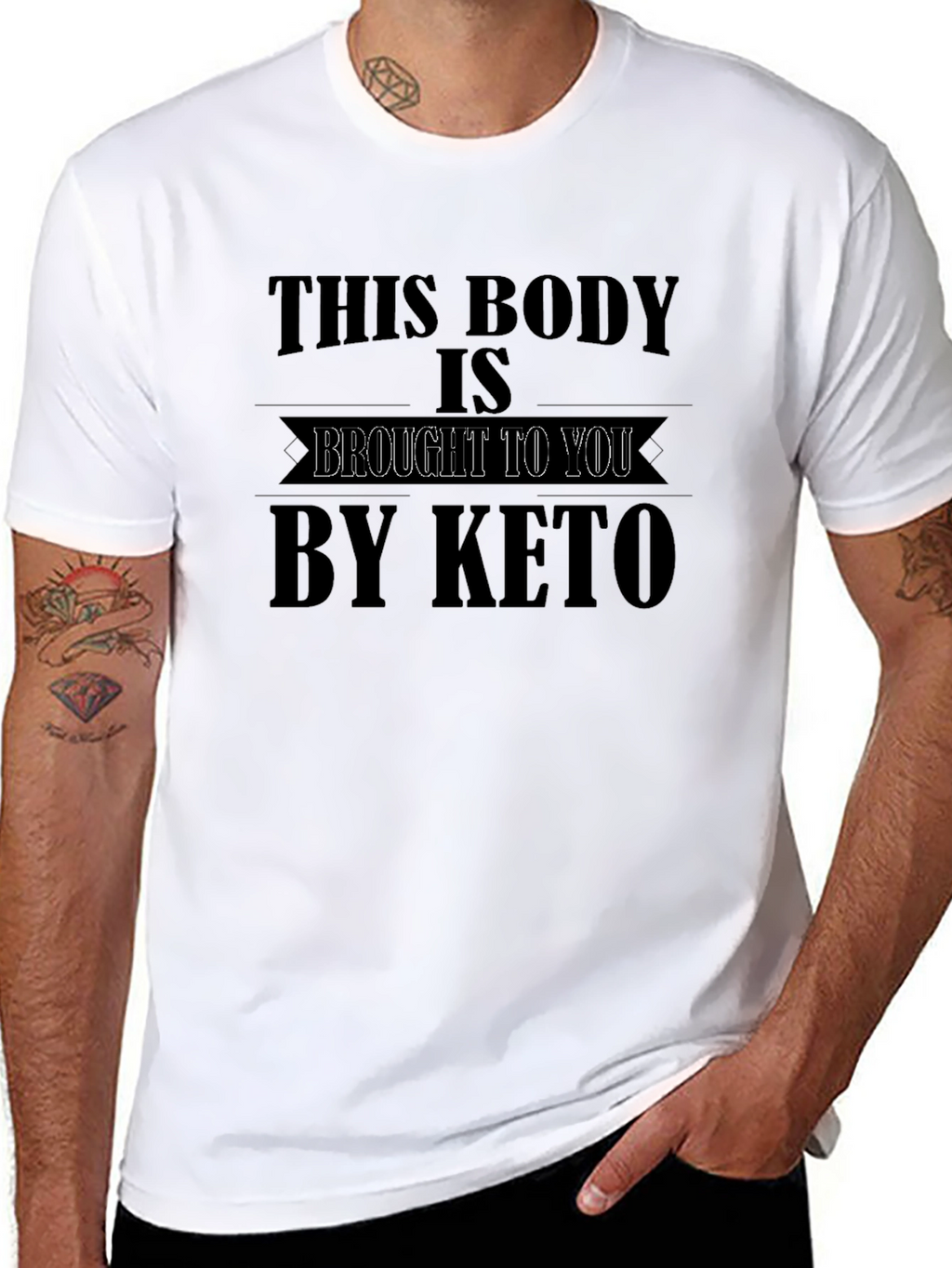 Keto Diet T-Shirt - This Body By Keto