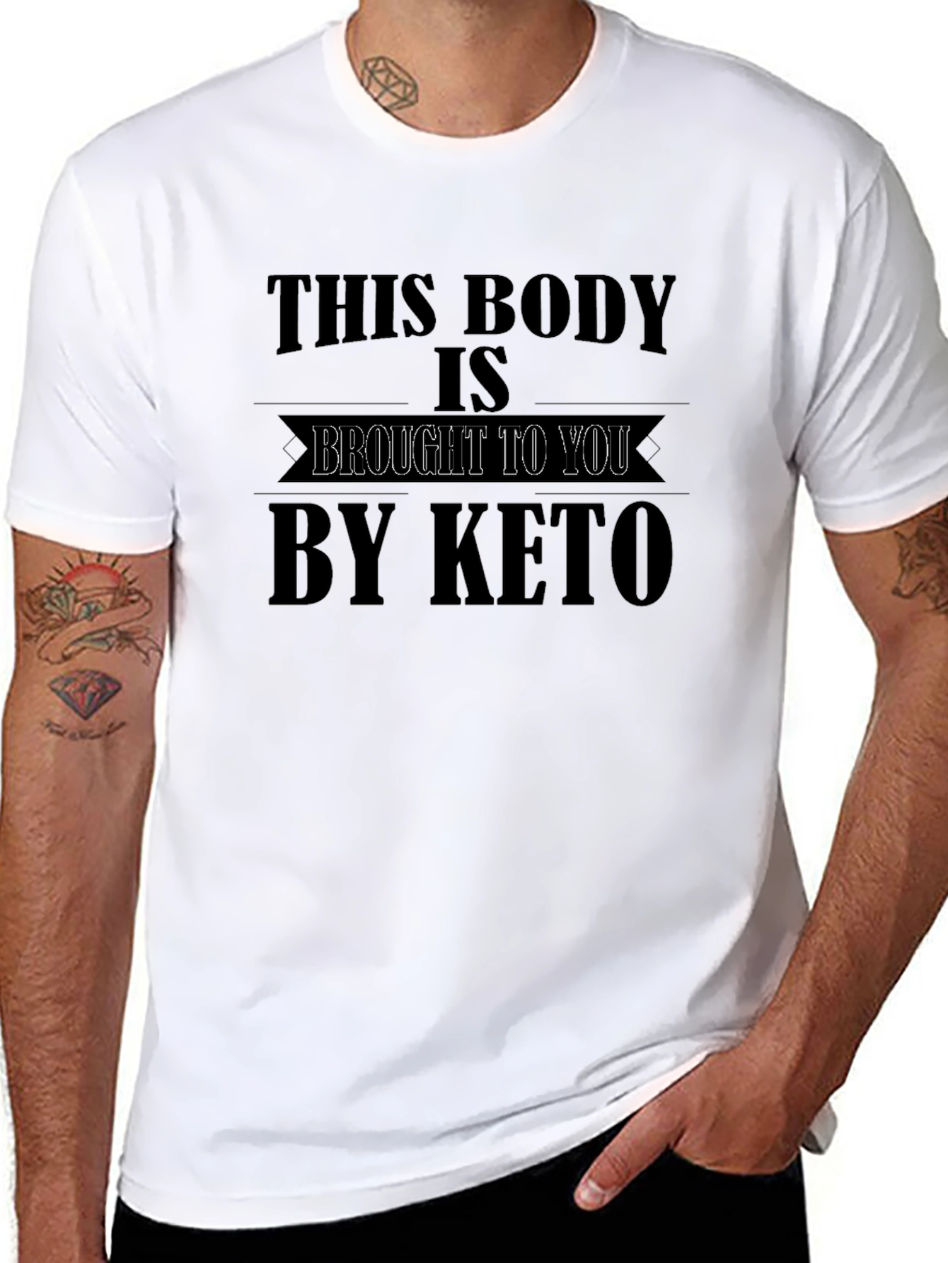 Keto Diet T-Shirt - This Body By Keto